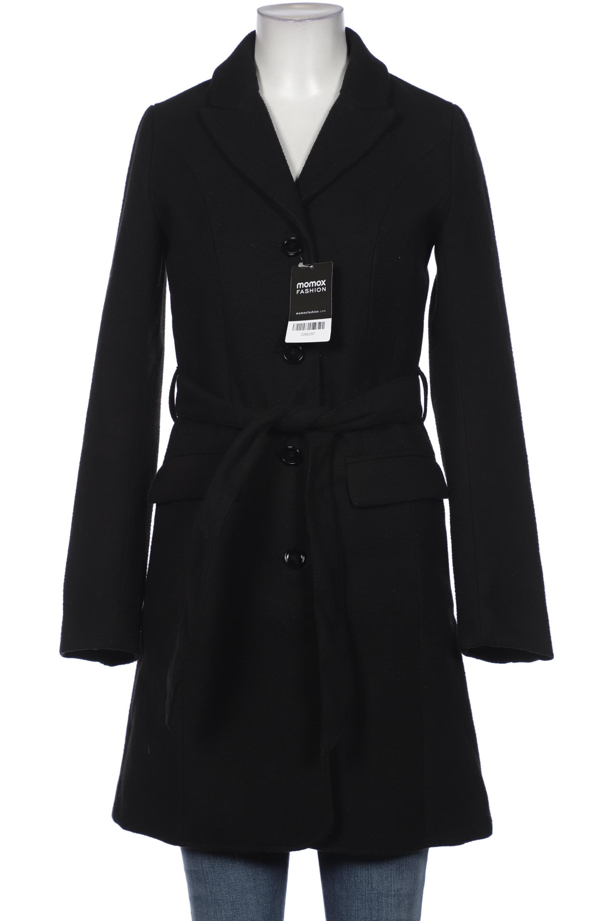 

H&M Damen Mantel, schwarz, Gr. 34
