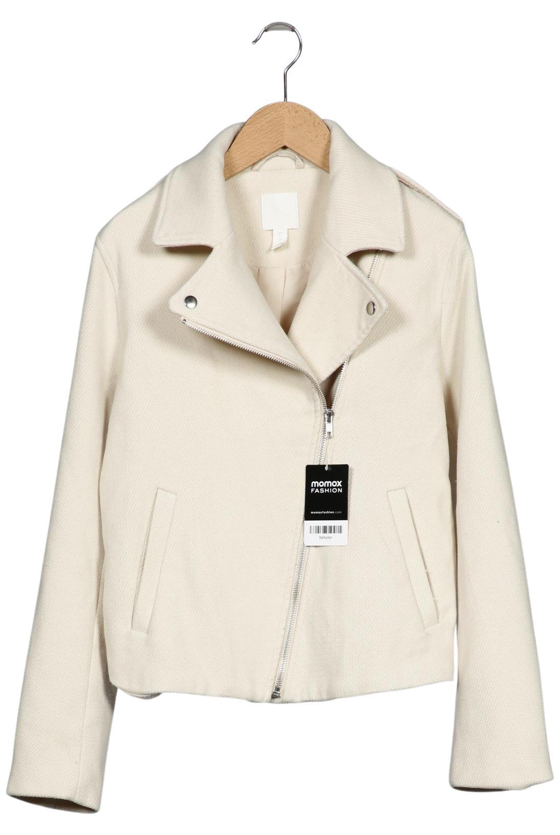 

H&M Damen Jacke, cremeweiß, Gr. 36