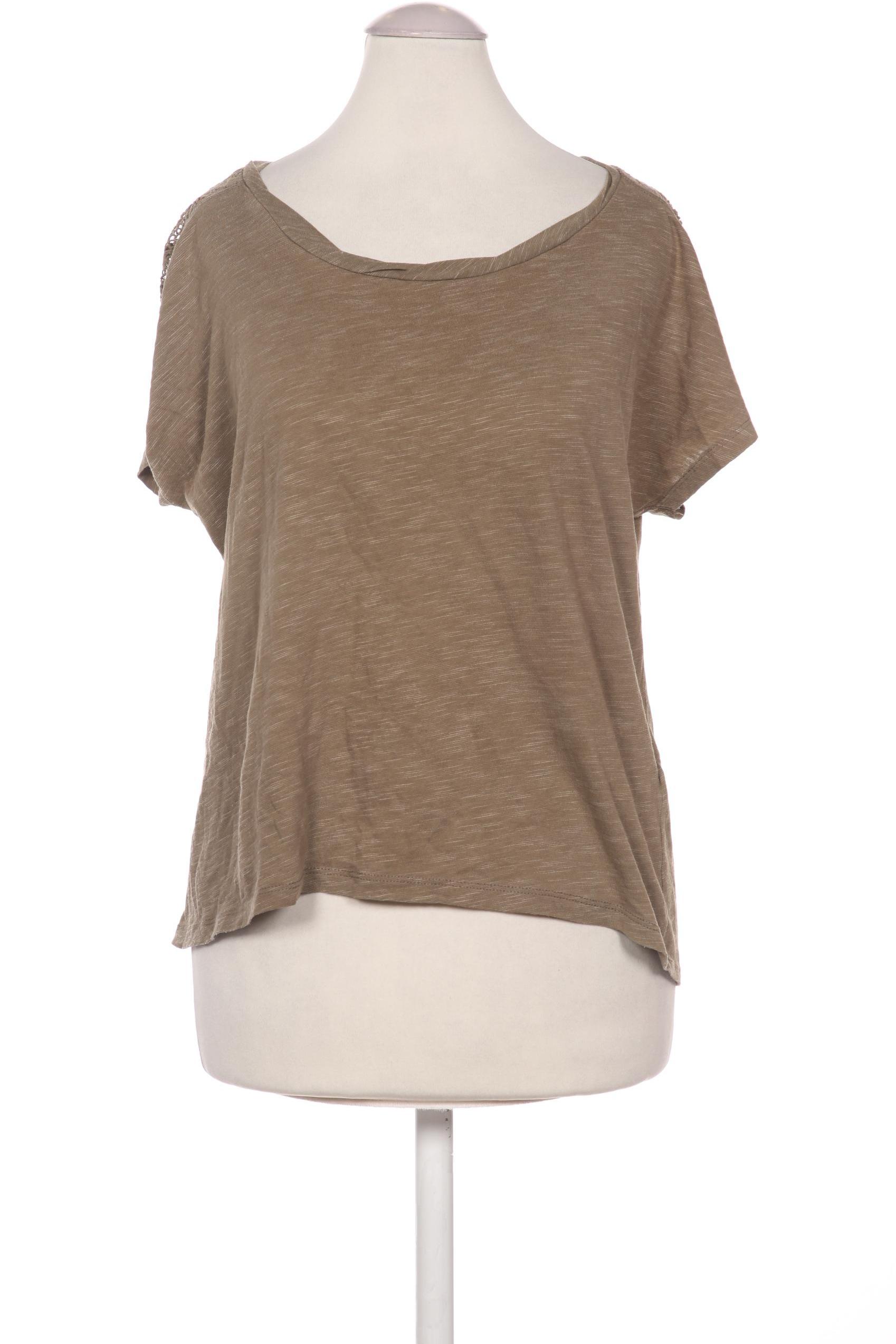 

H&M Damen T-Shirt, braun, Gr. 36