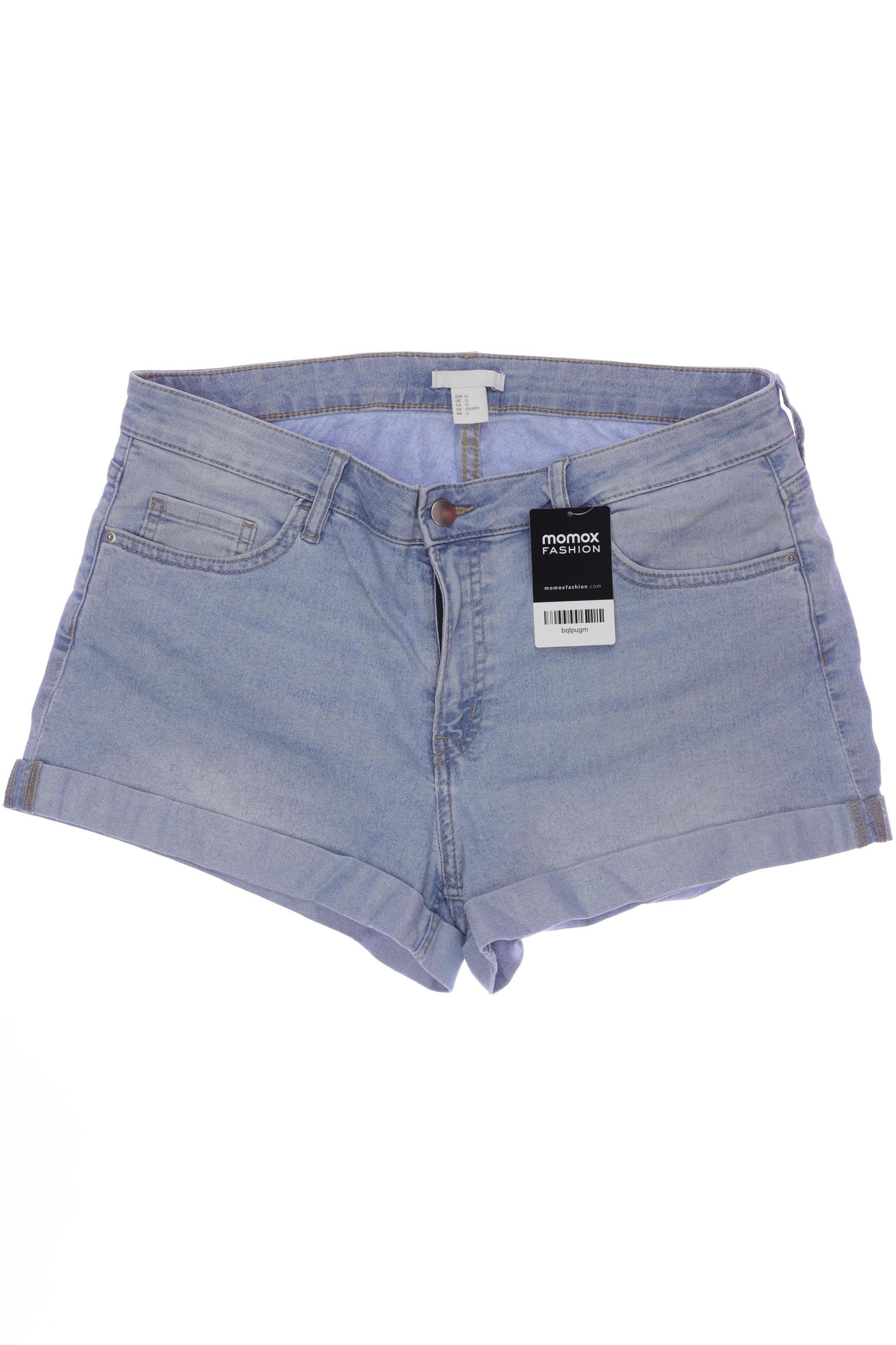 

H&M Damen Shorts, blau, Gr. 42