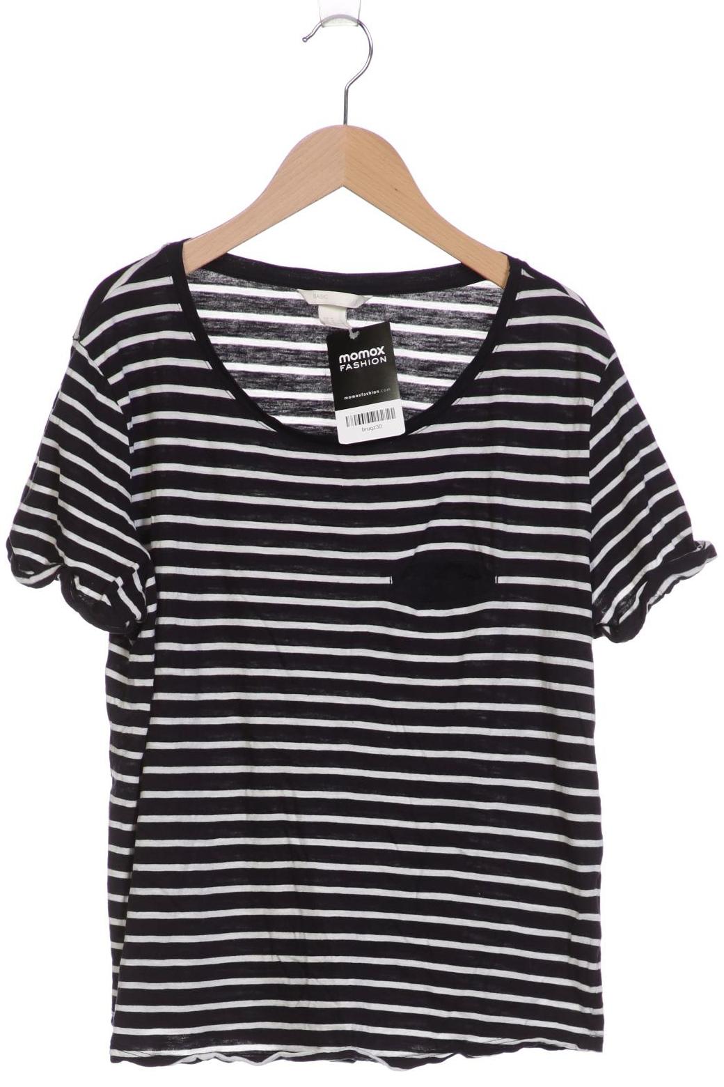 

H&M Damen T-Shirt, marineblau, Gr. 38