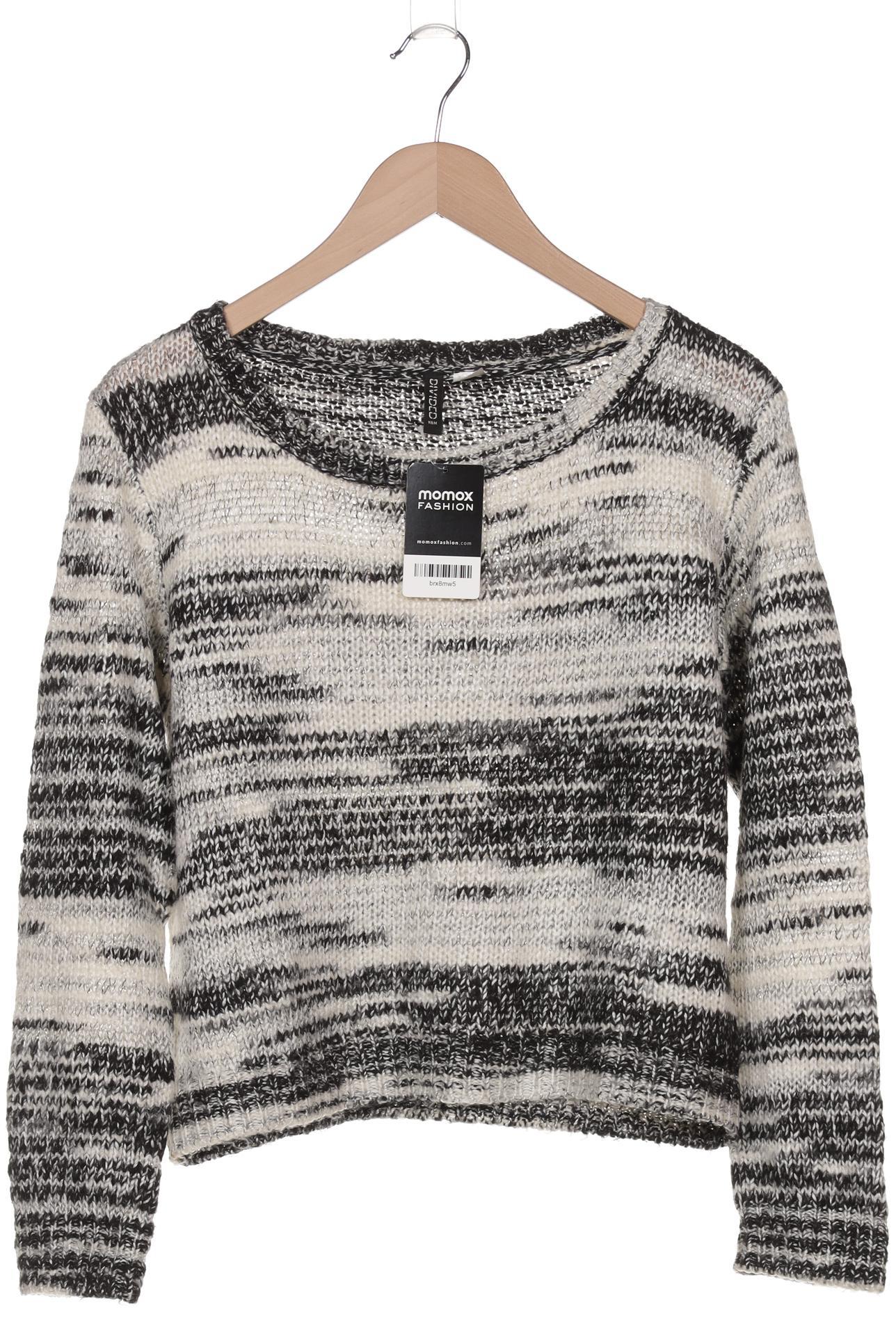 

H&M Damen Pullover, weiß, Gr. 36