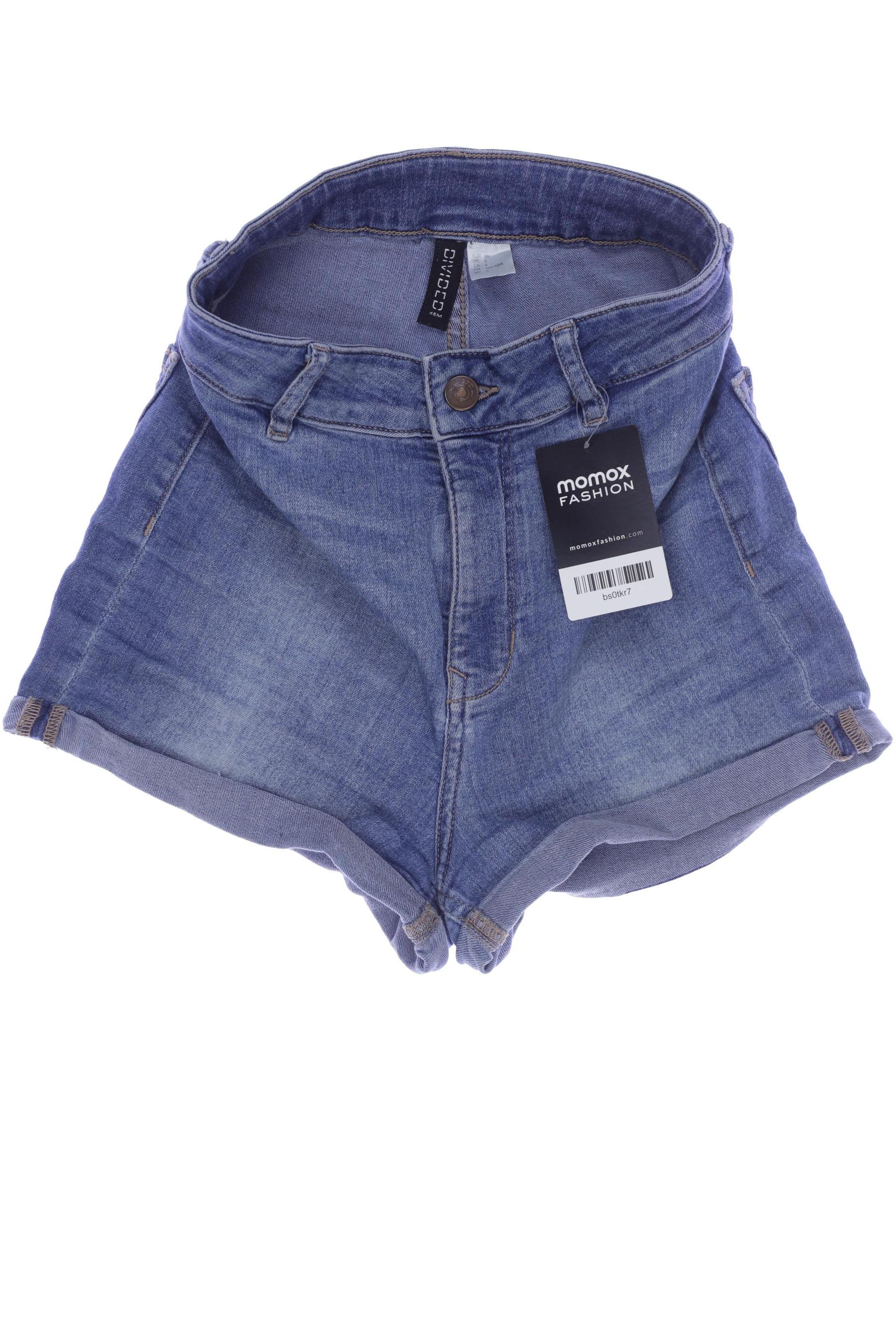 

H&M Damen Shorts, blau, Gr. 36