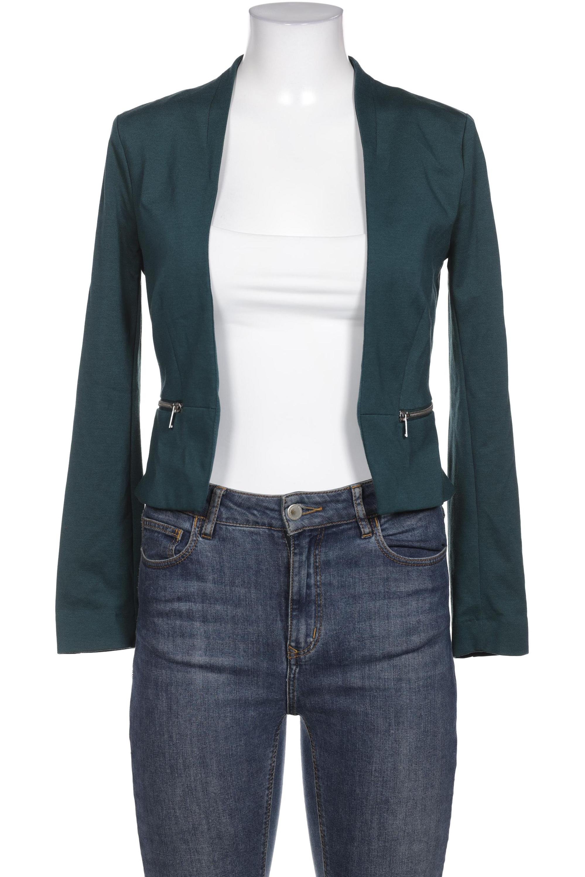 

H&M Damen Blazer, türkis, Gr. 38