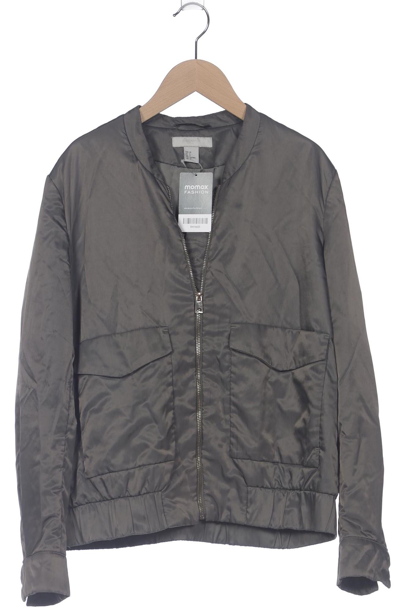 

H&M Damen Jacke, grün, Gr. 38