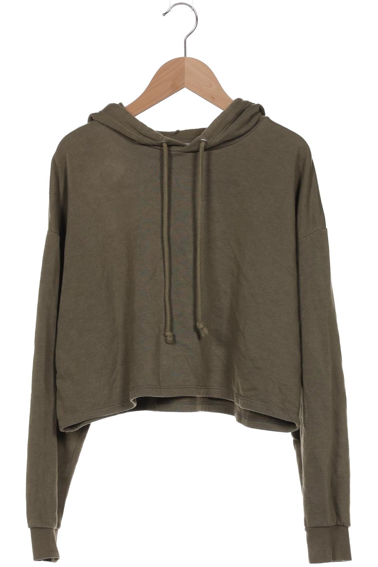 

H&M Damen Kapuzenpullover, grün, Gr. 38
