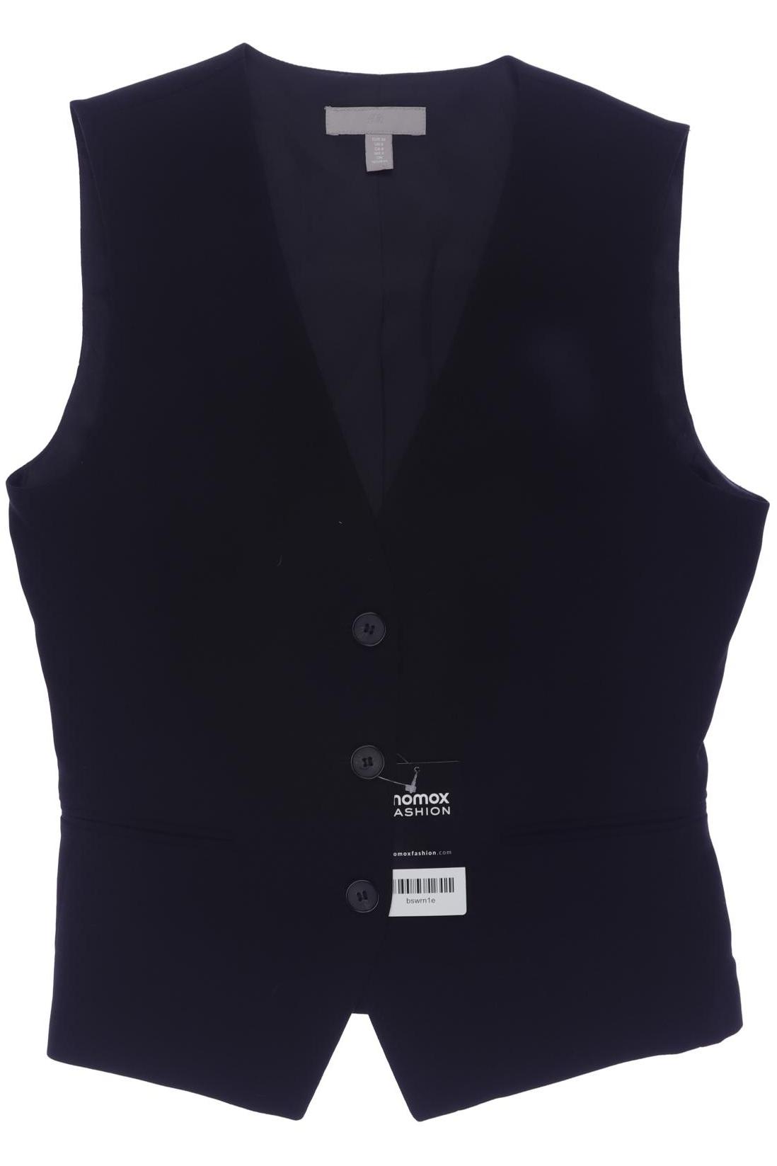 

H&M Damen Weste, schwarz, Gr. 36