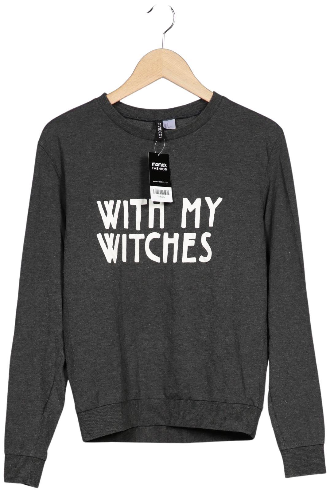 

H&M Damen Sweatshirt, grau, Gr. 36