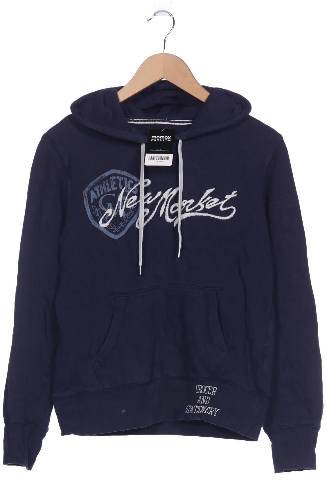 

H&M Damen Kapuzenpullover, marineblau, Gr. 38