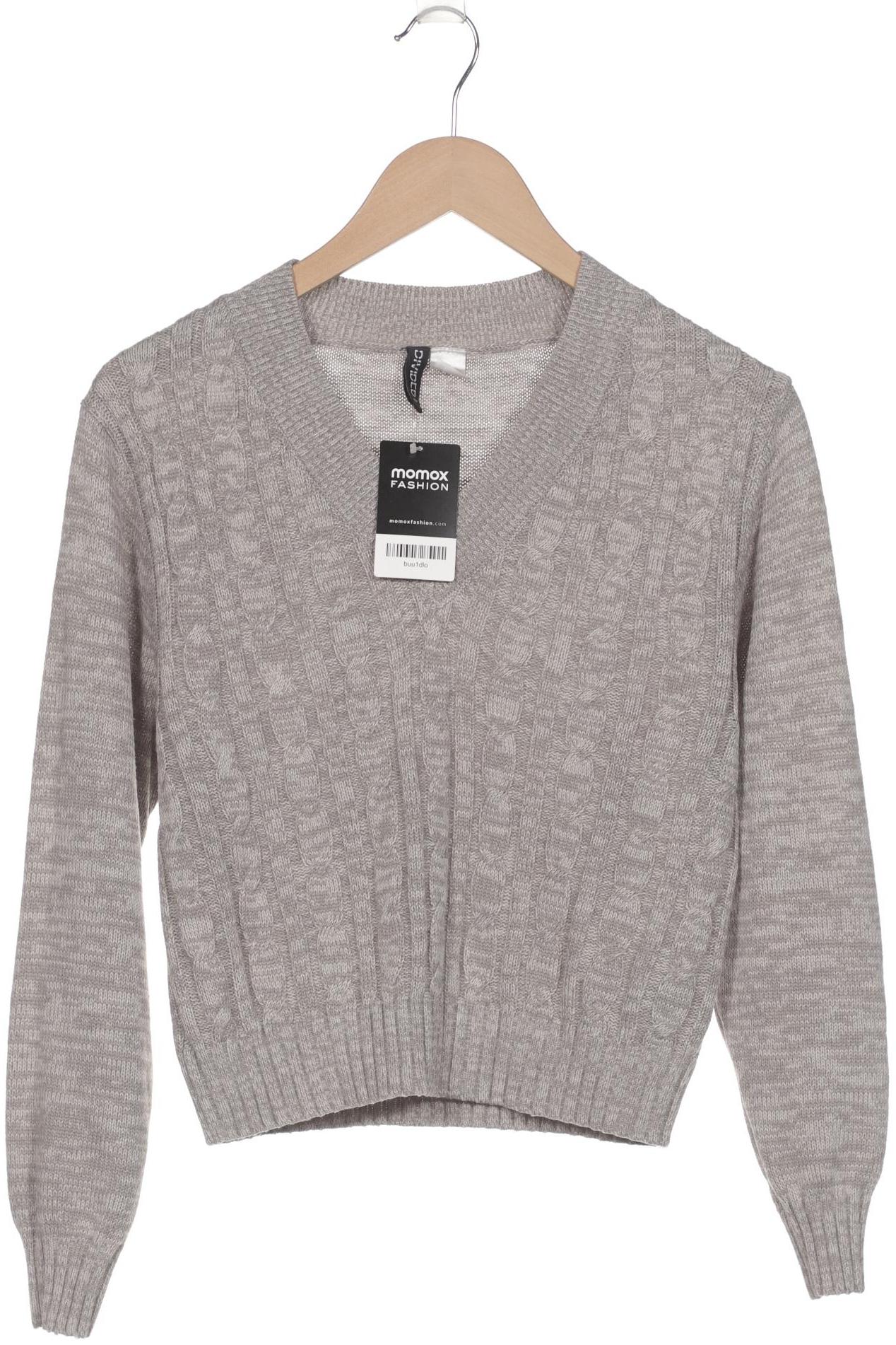 

H&M Damen Pullover, grau, Gr. 38