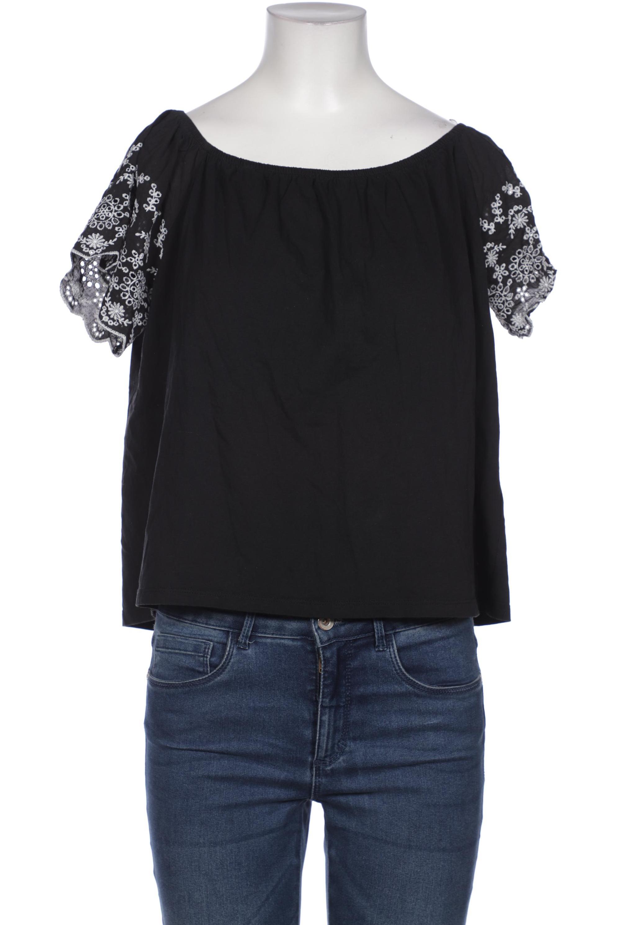 

H&M Damen T-Shirt, schwarz, Gr. 36