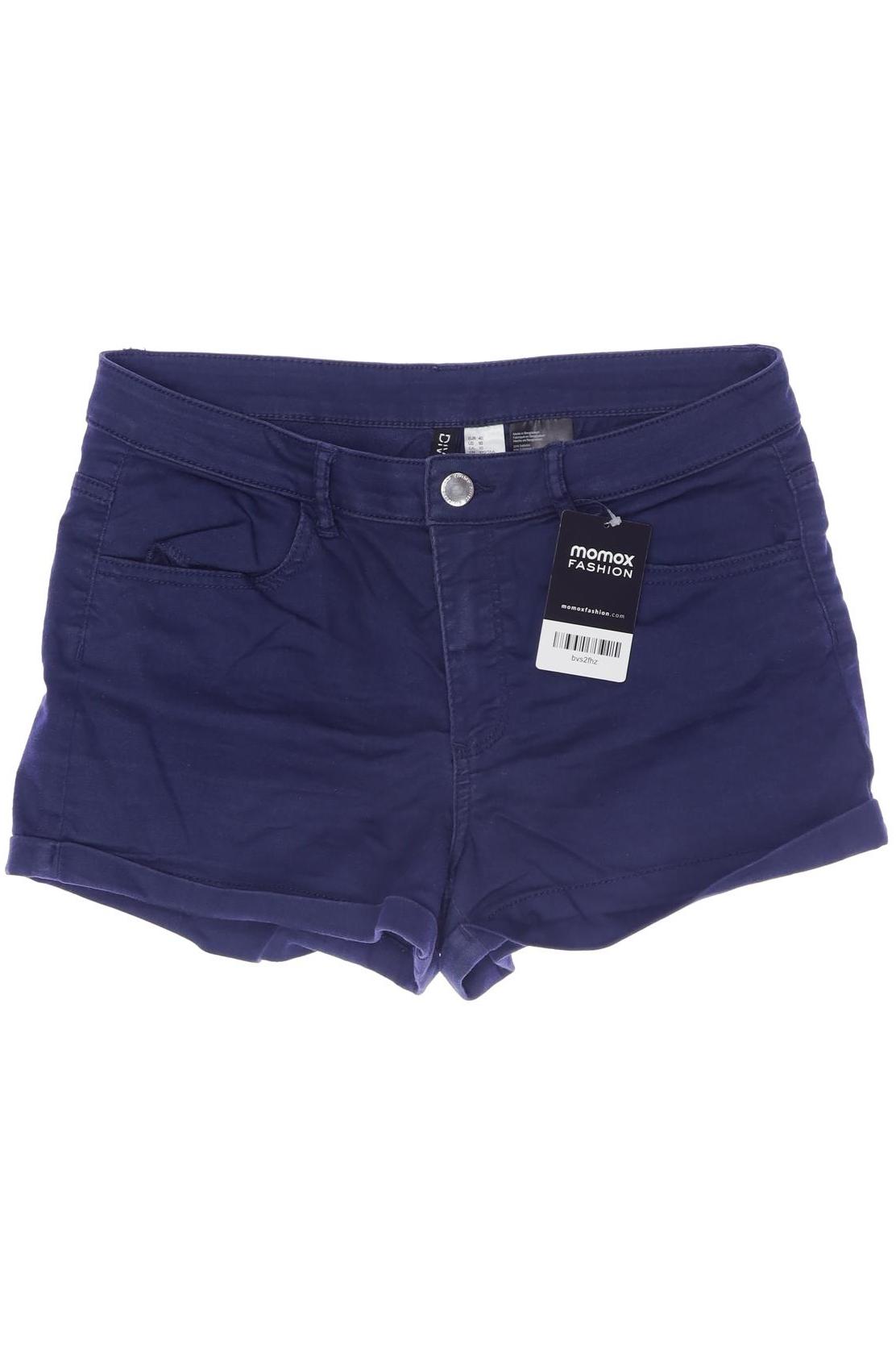 

H&M Damen Shorts, marineblau, Gr. 40