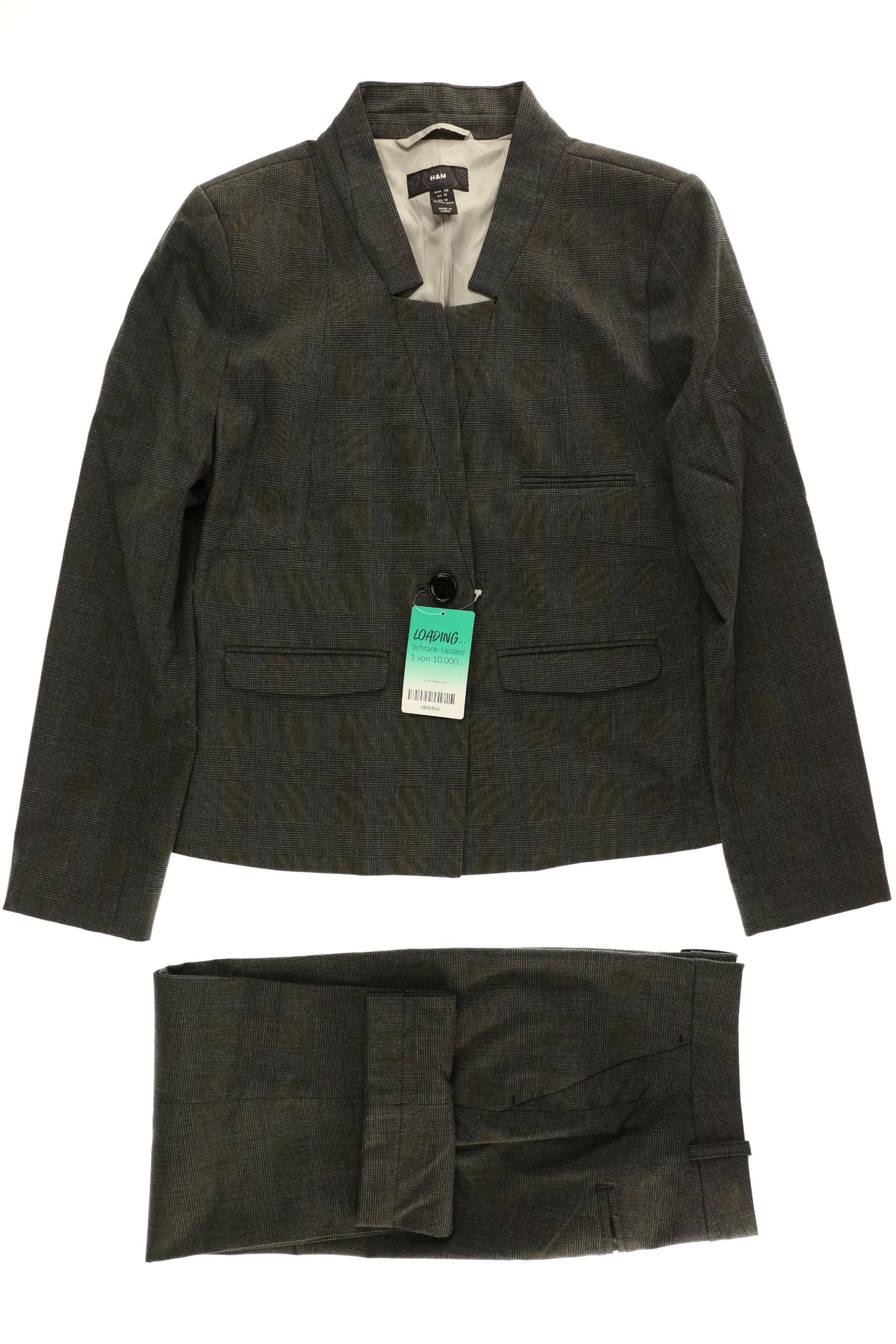 

H&M Damen Anzug, grau, Gr. 40