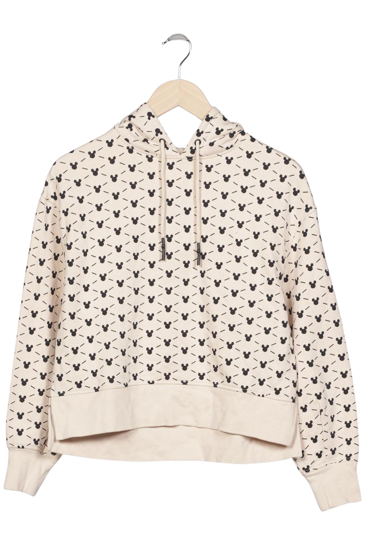 

H&M Damen Kapuzenpullover, beige, Gr. 34