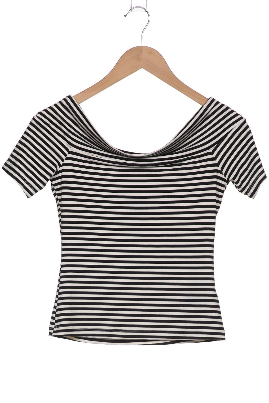 

H&M Damen T-Shirt, schwarz