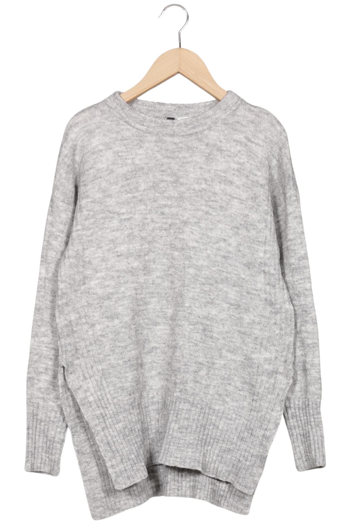 

H&M Damen Pullover, grau, Gr. 34