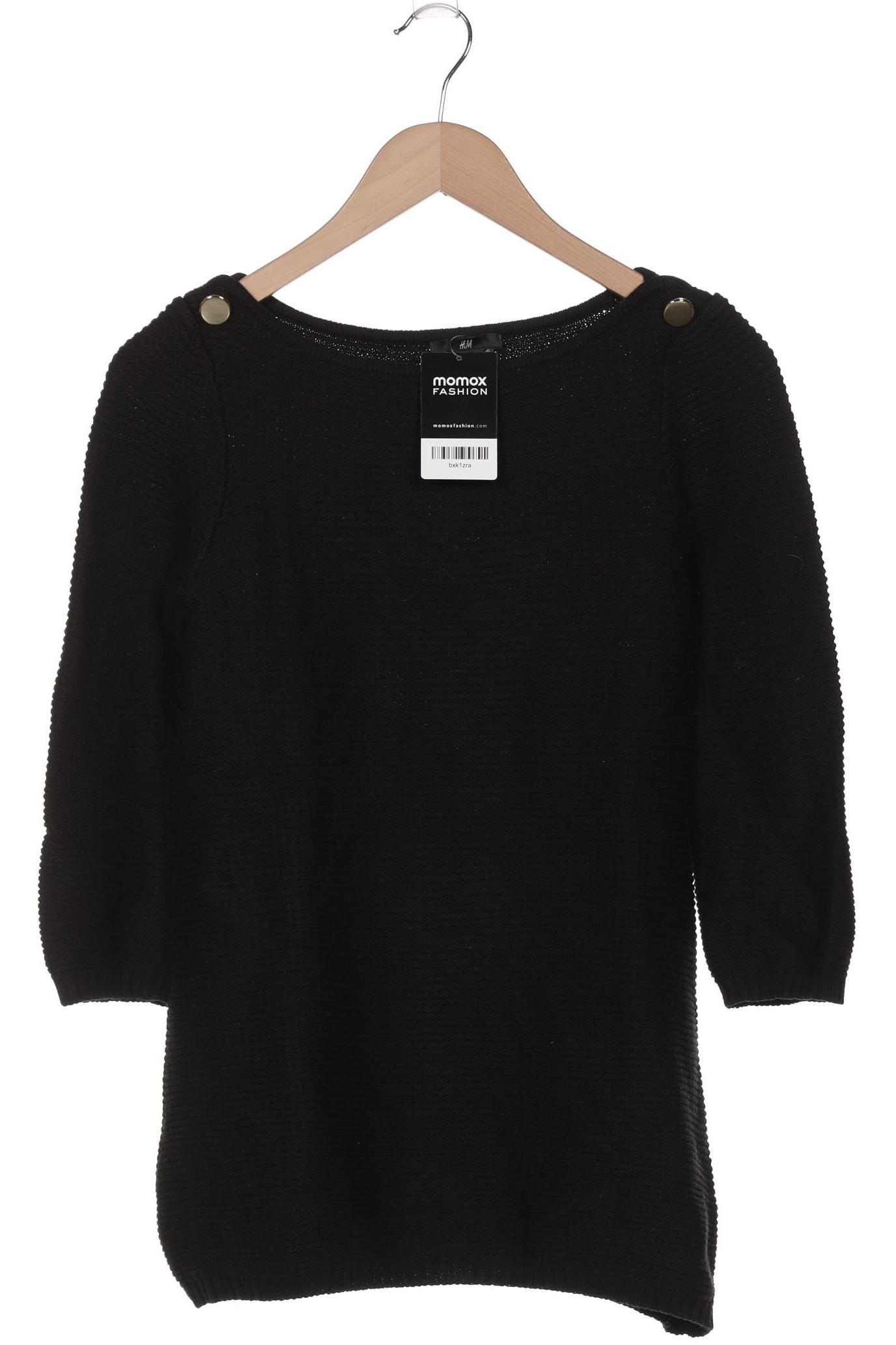 

H&M Damen Pullover, schwarz, Gr. 34