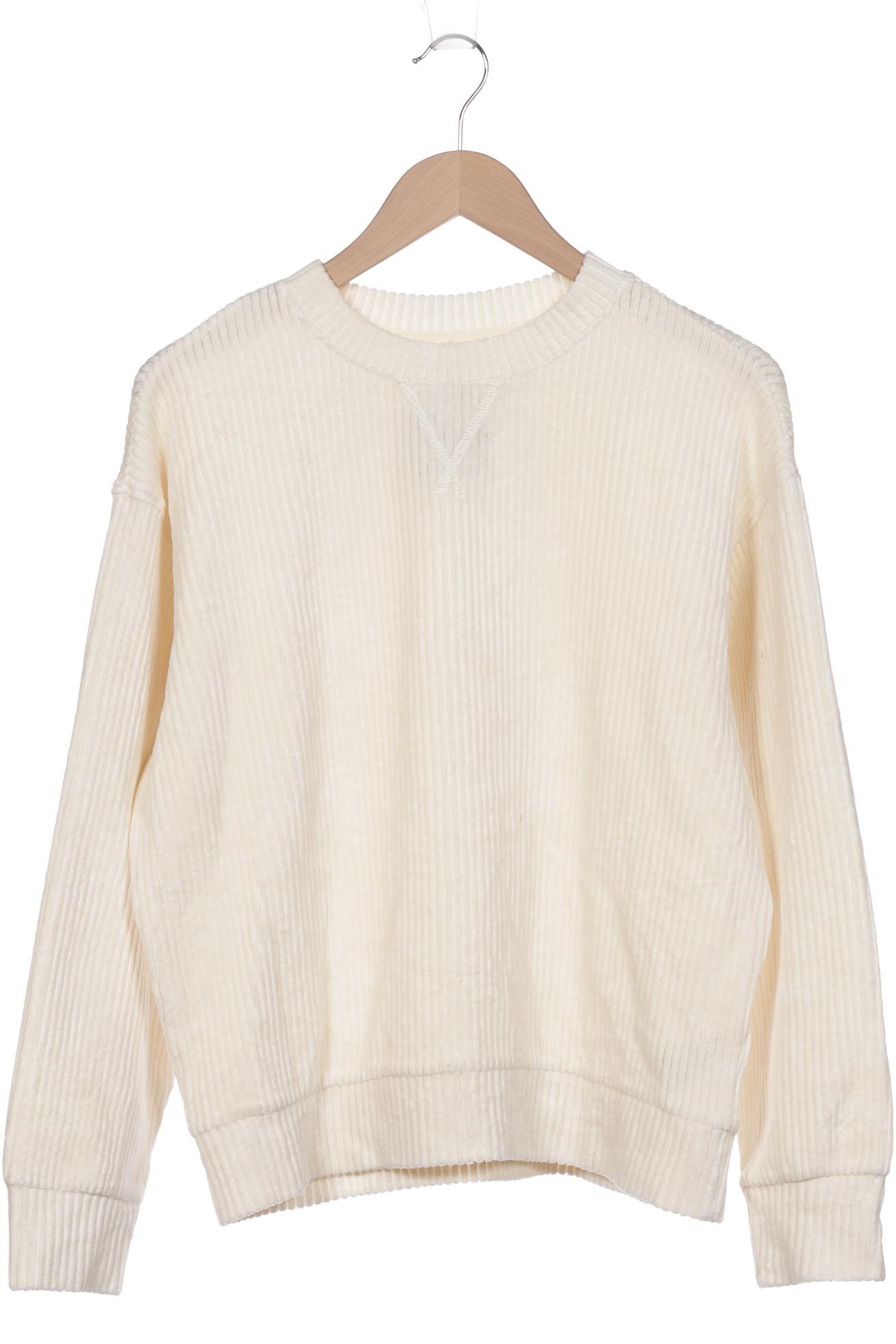 

H&M Damen Sweatshirt, cremeweiß