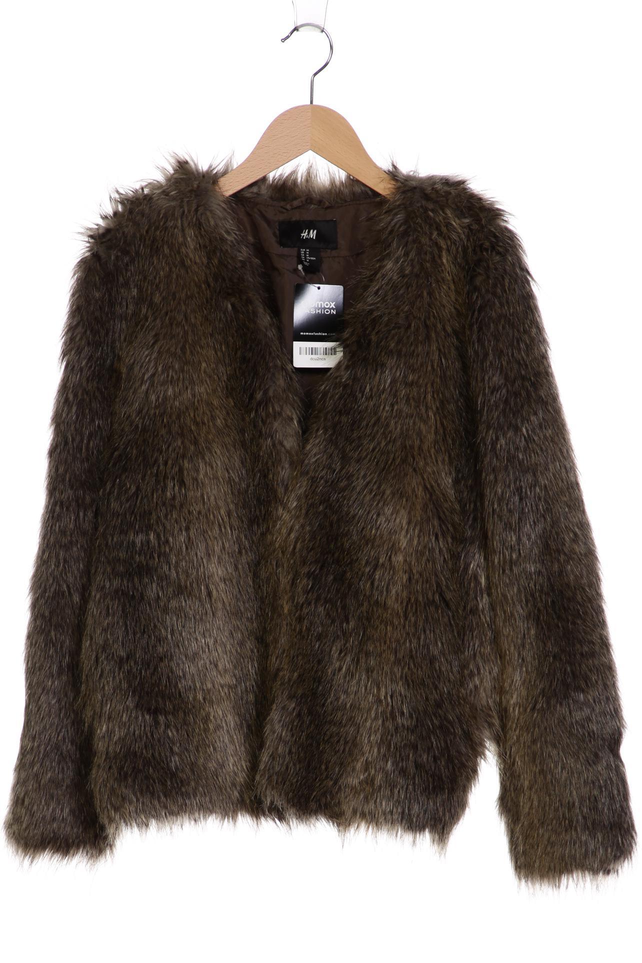 

H&M Damen Mantel, braun, Gr. 44