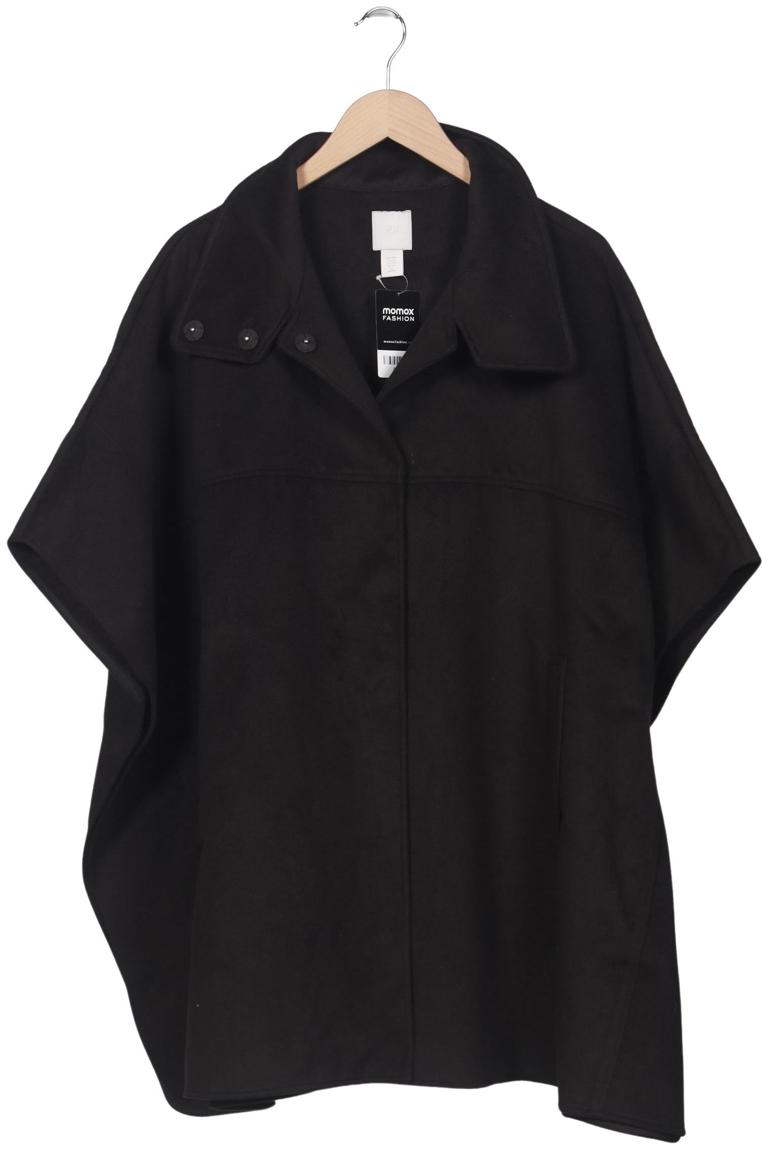 

H&M Damen Mantel, schwarz, Gr. 34