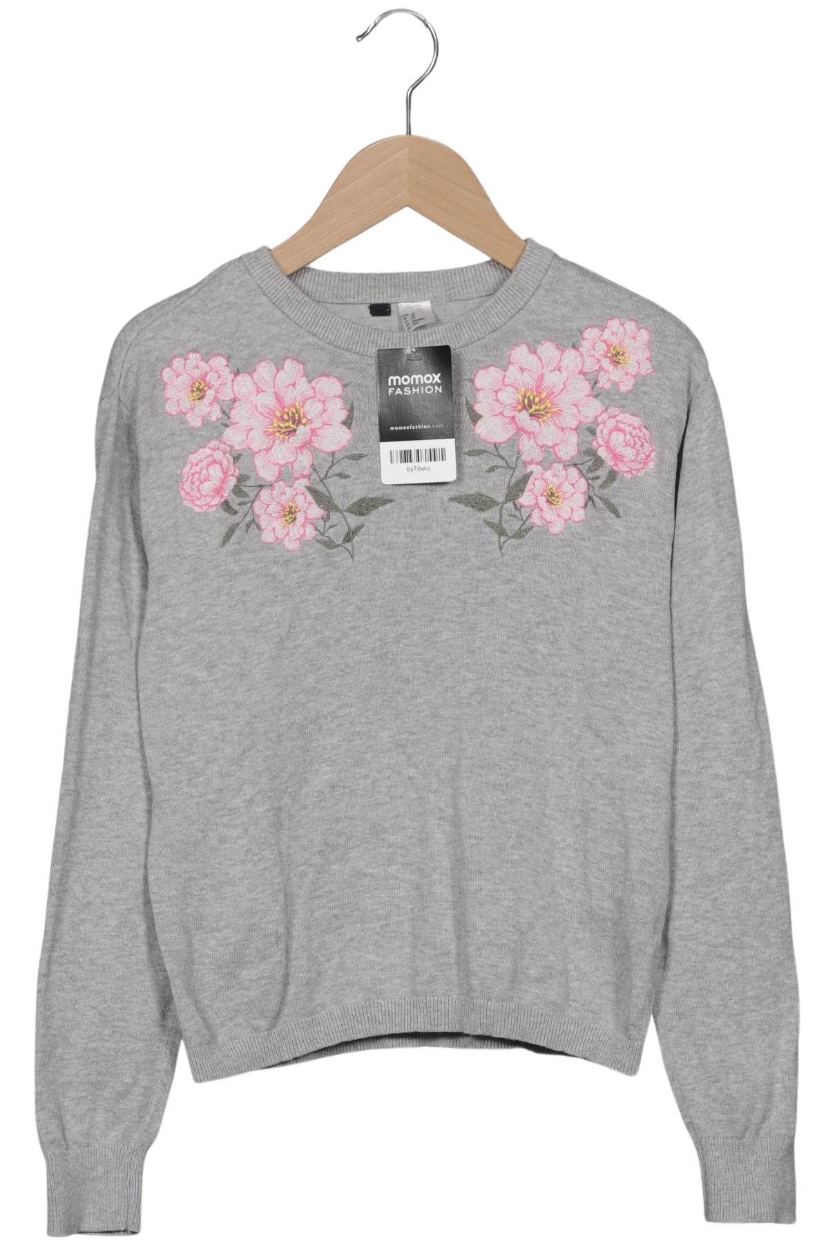 

H&M Damen Pullover, grau, Gr. 34