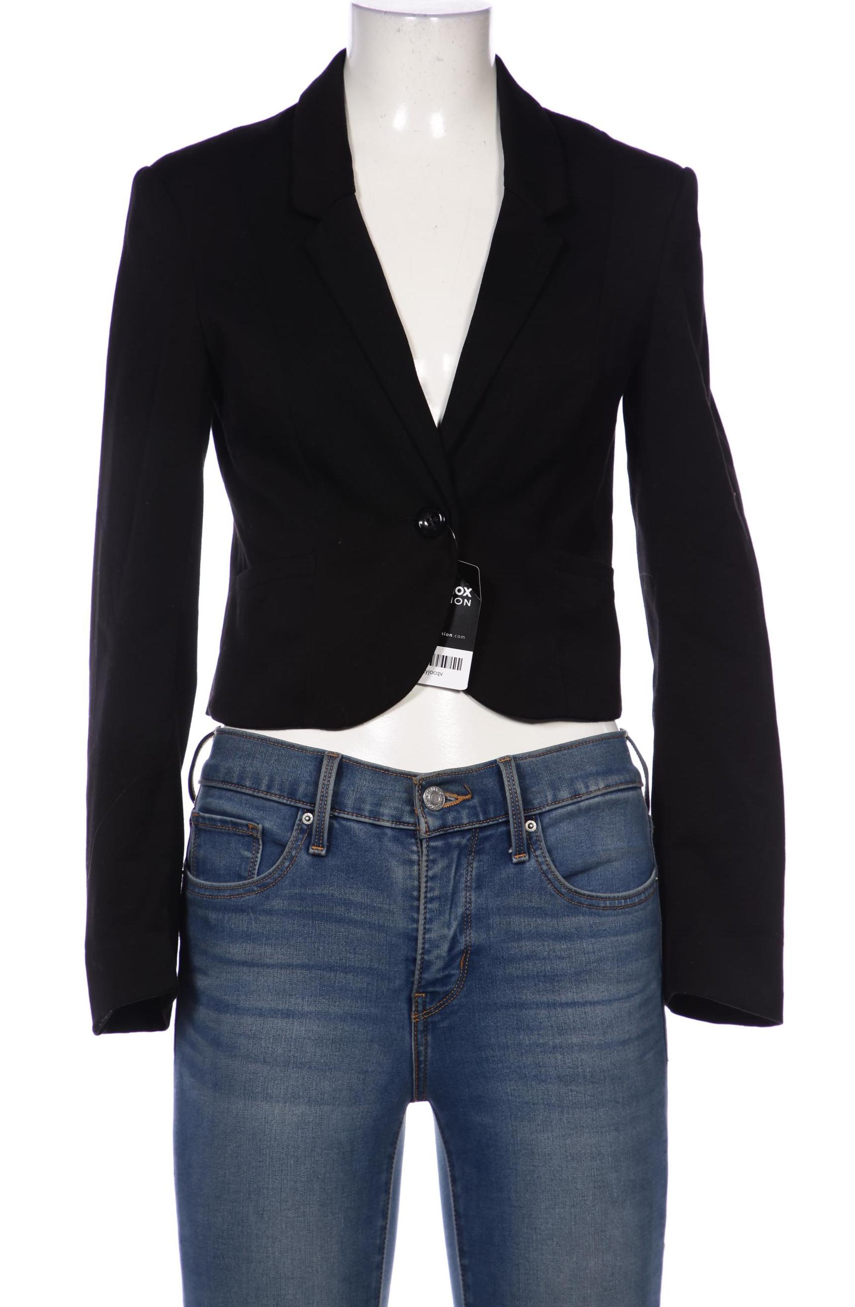 

H&M Damen Blazer, schwarz, Gr. 36
