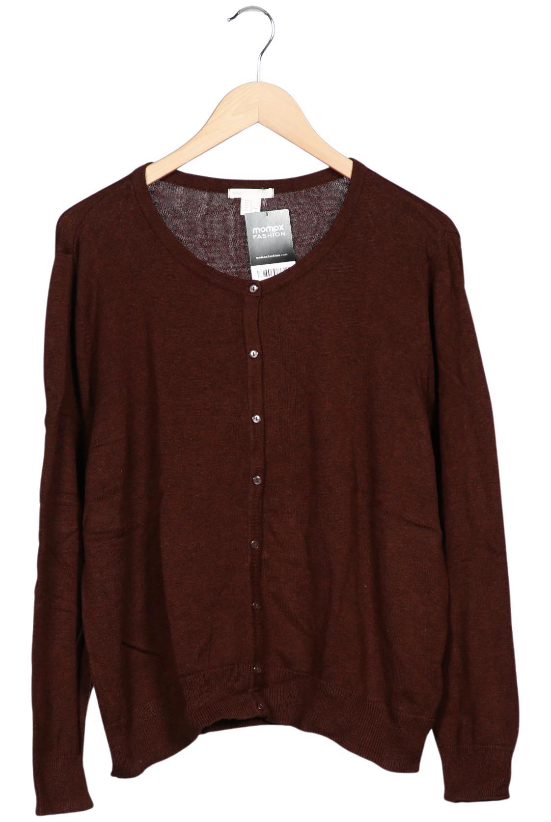 

H&M Damen Strickjacke, braun, Gr. 44