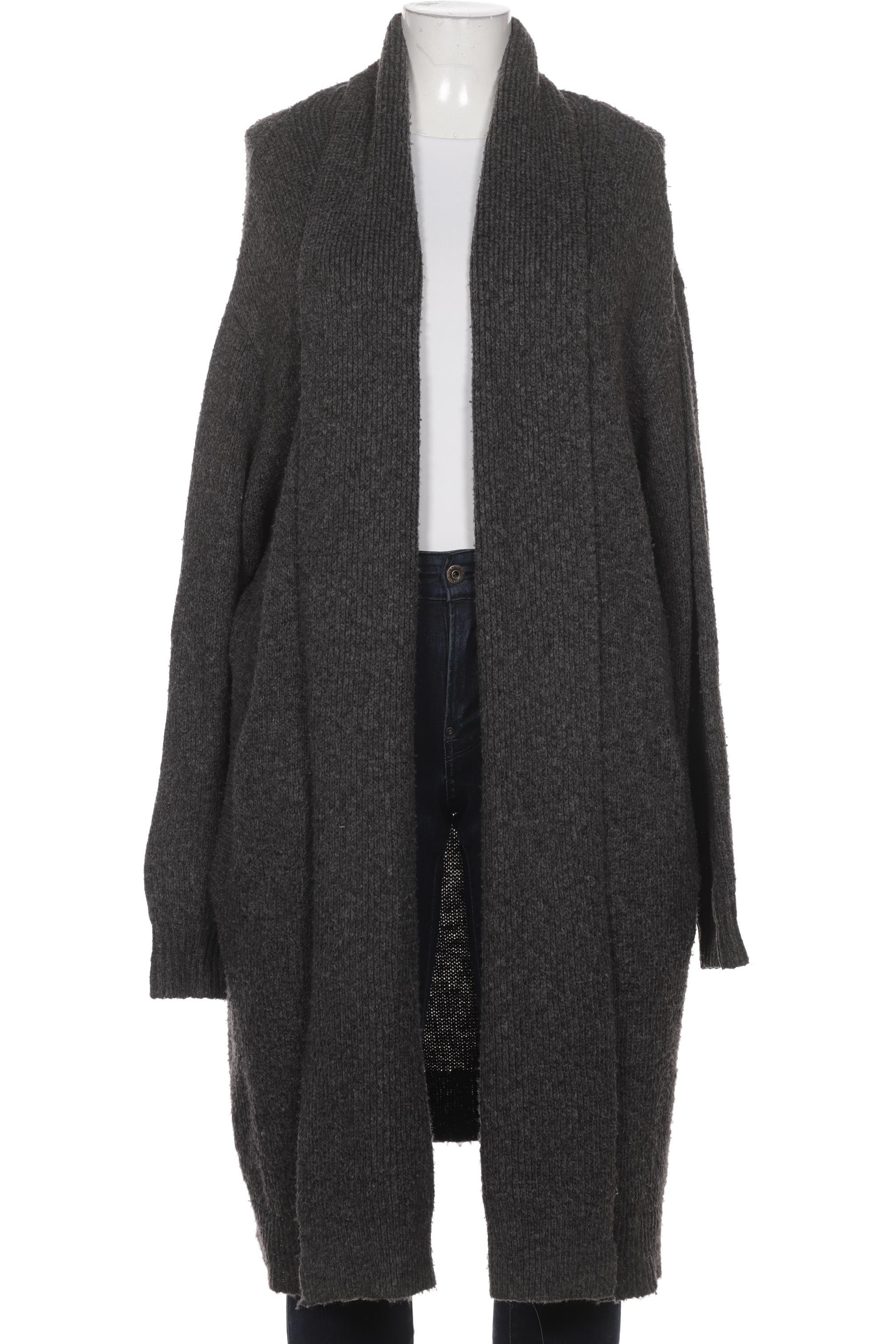 

H&M Damen Strickjacke, grau, Gr. 44