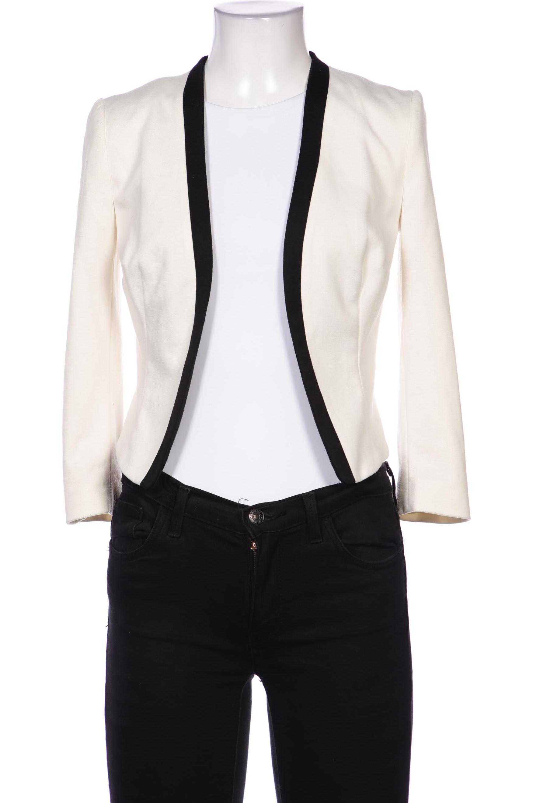 

H&M Damen Blazer, weiß, Gr. 34