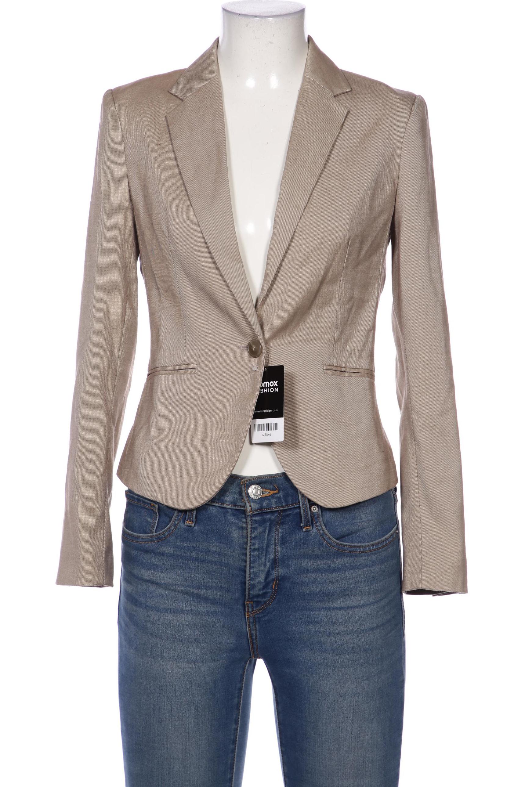 

H&M Damen Blazer, beige, Gr. 34