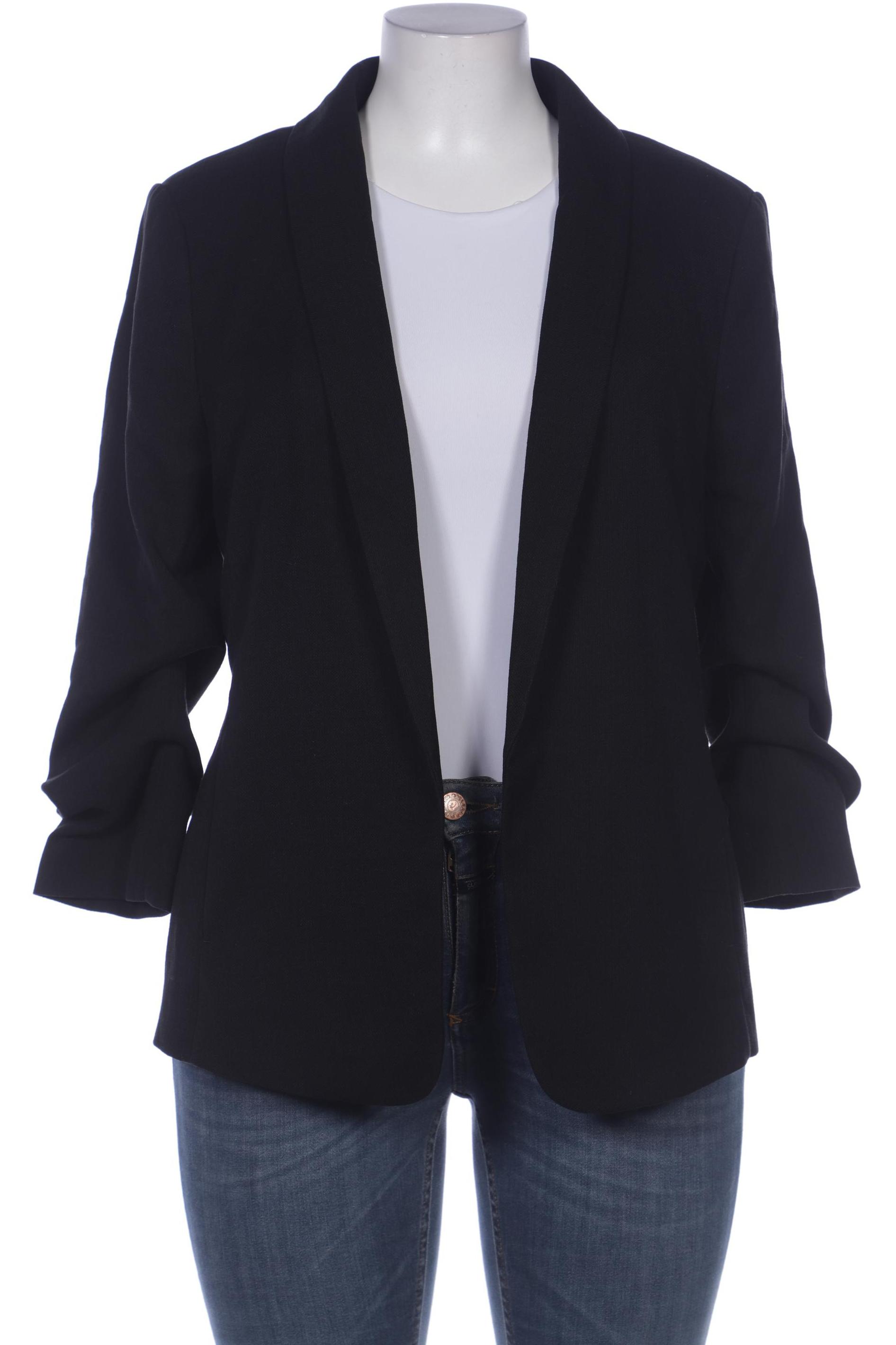 

H&M Damen Blazer, schwarz, Gr. 46