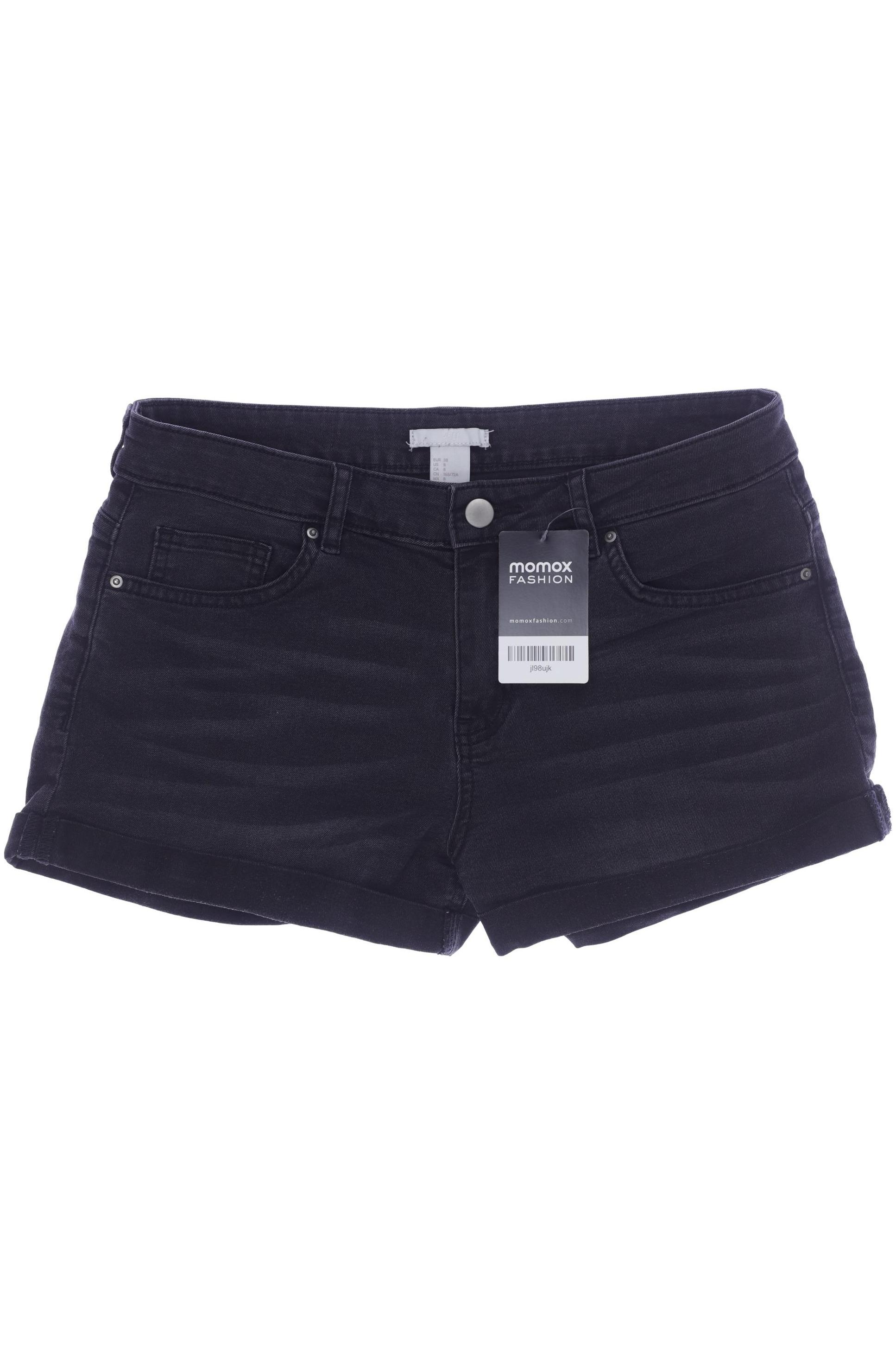 

H&M Damen Shorts, grau, Gr. 38