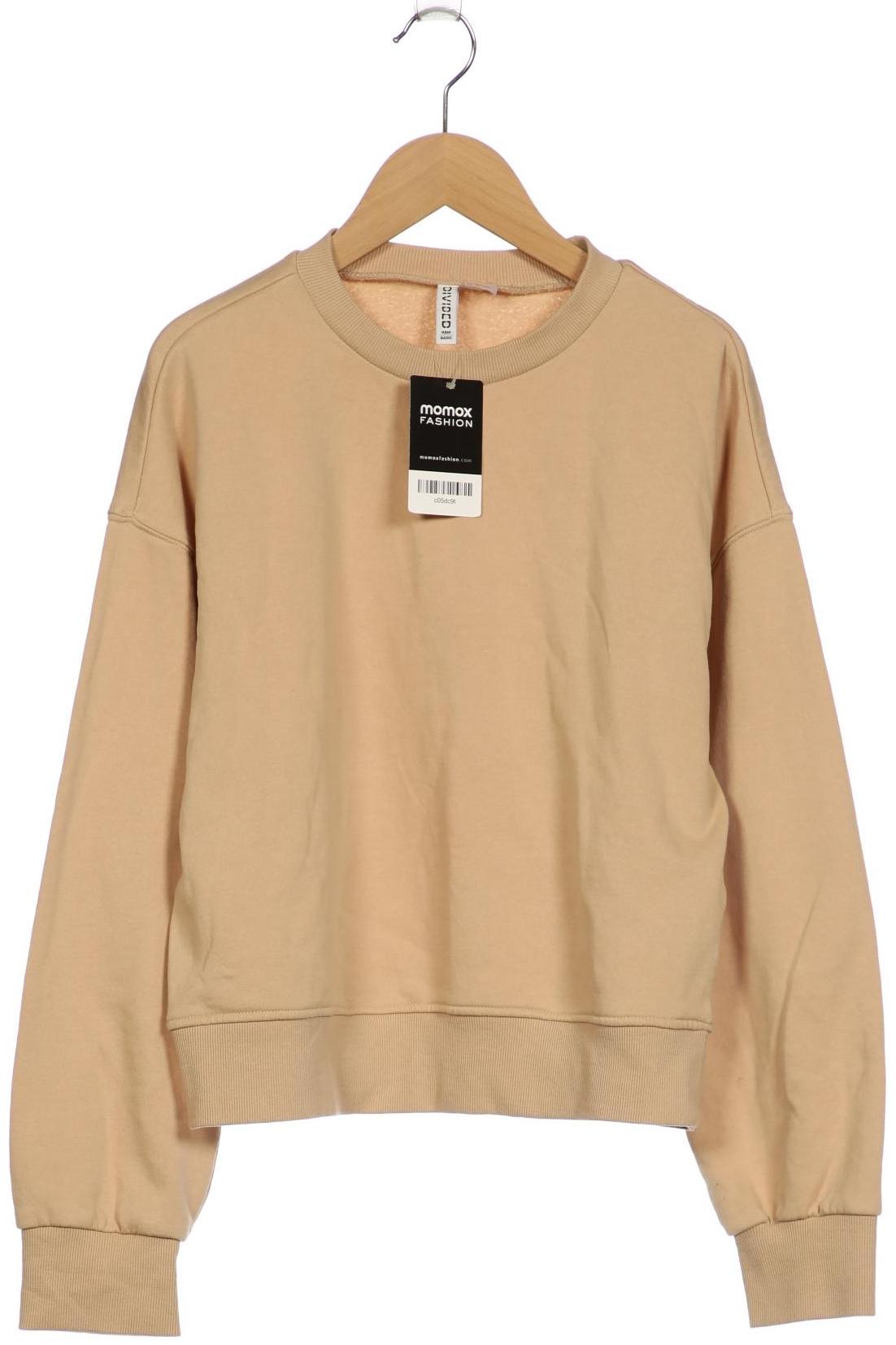 

H&M Damen Sweatshirt, beige, Gr. 34