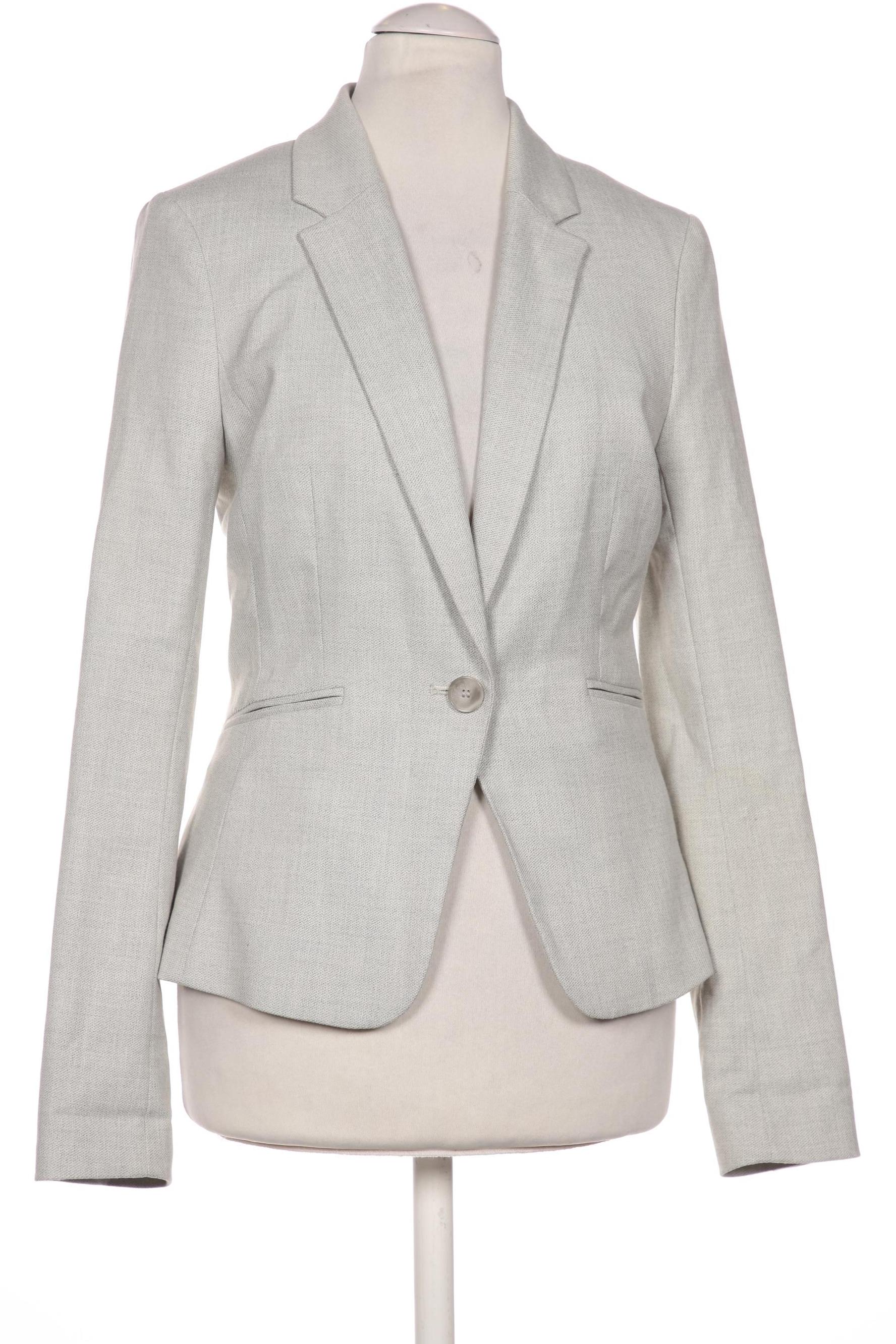 

H&M Damen Blazer, grau, Gr. 34