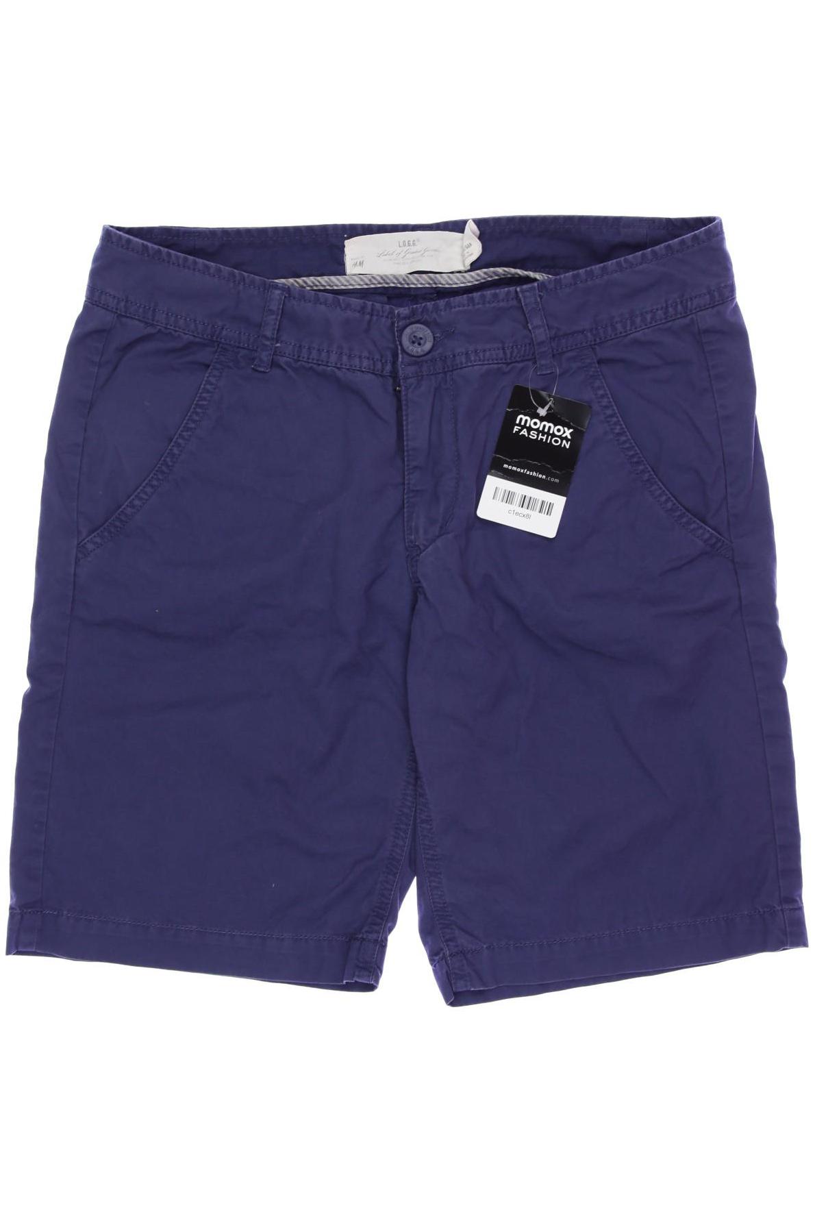 

H&M Damen Shorts, blau, Gr. 36