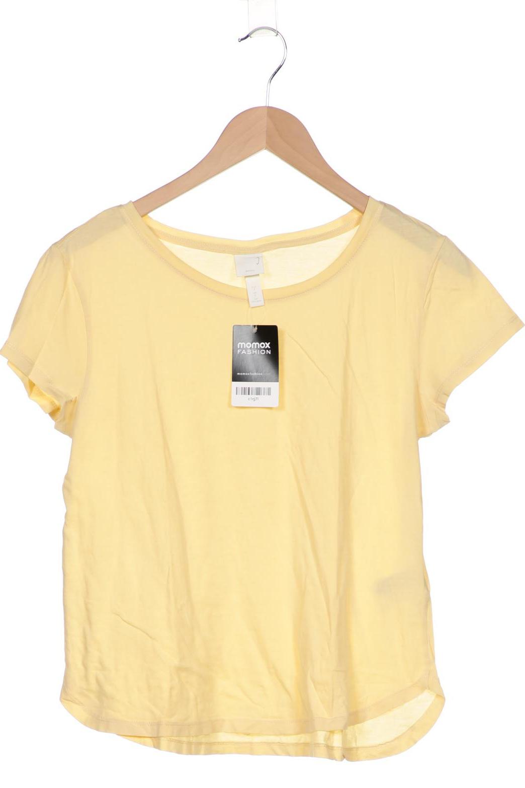 

H&M Damen T-Shirt, gelb
