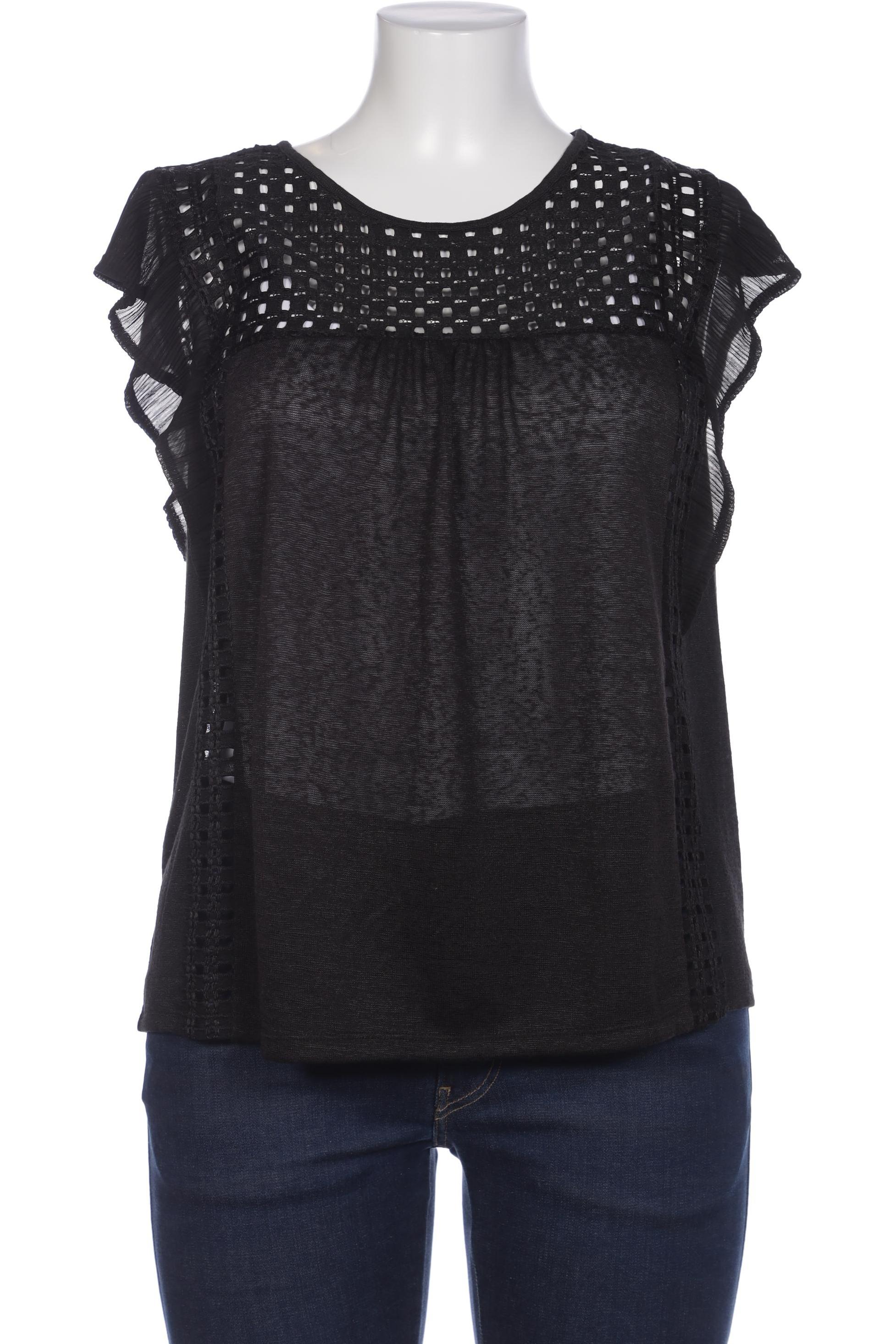 

H&M Damen T-Shirt, schwarz, Gr. 44