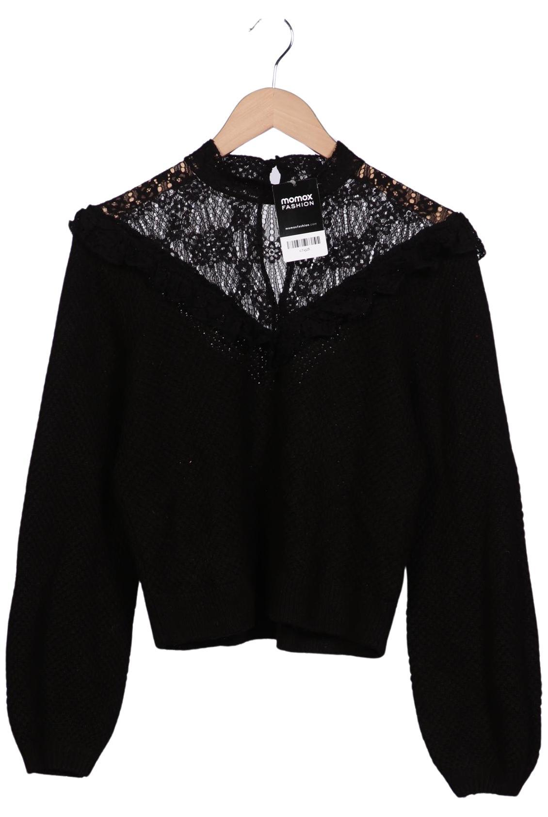 

H&M Damen Pullover, schwarz, Gr. 38