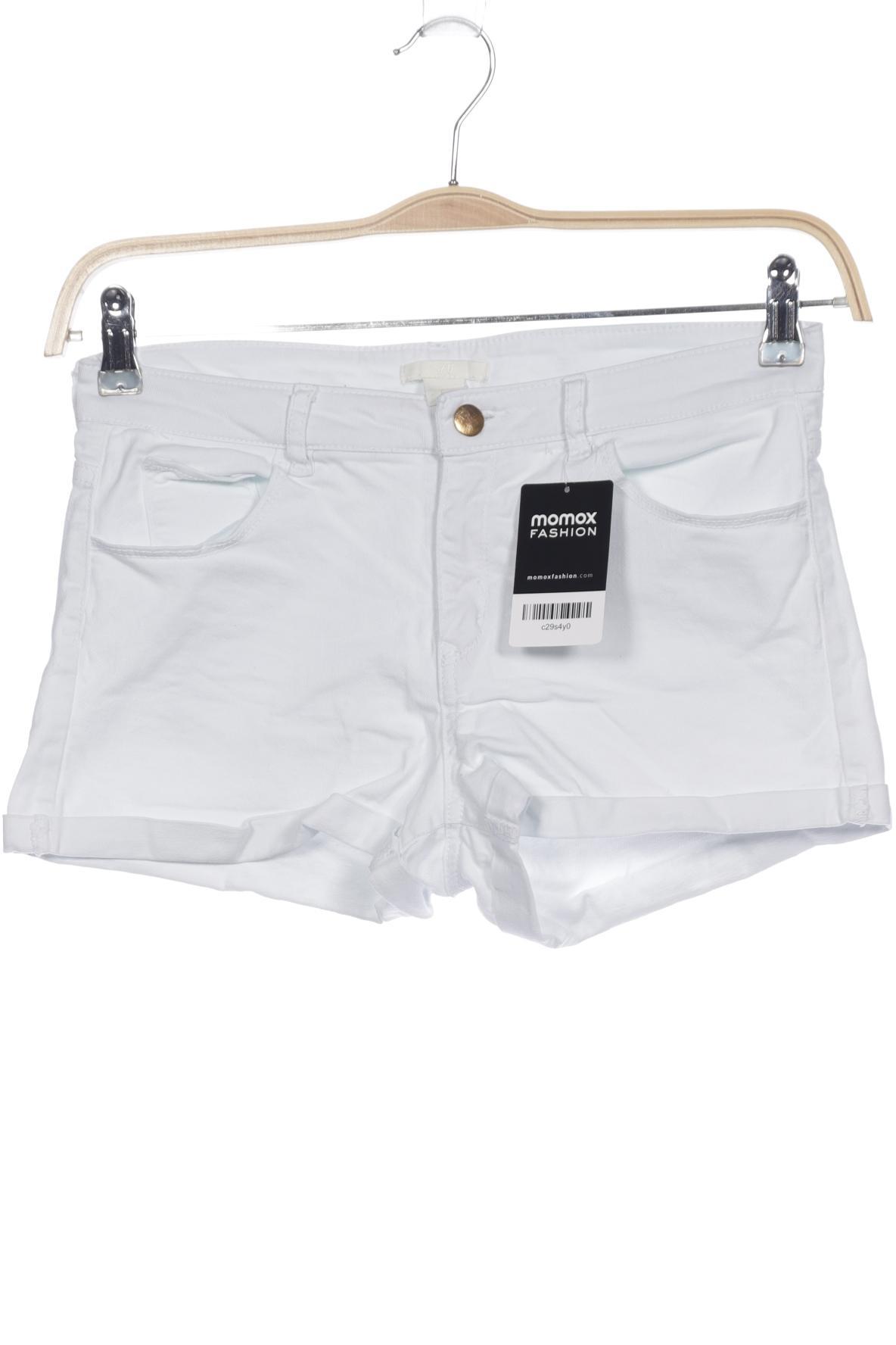

H&M Damen Shorts, weiß, Gr. 36