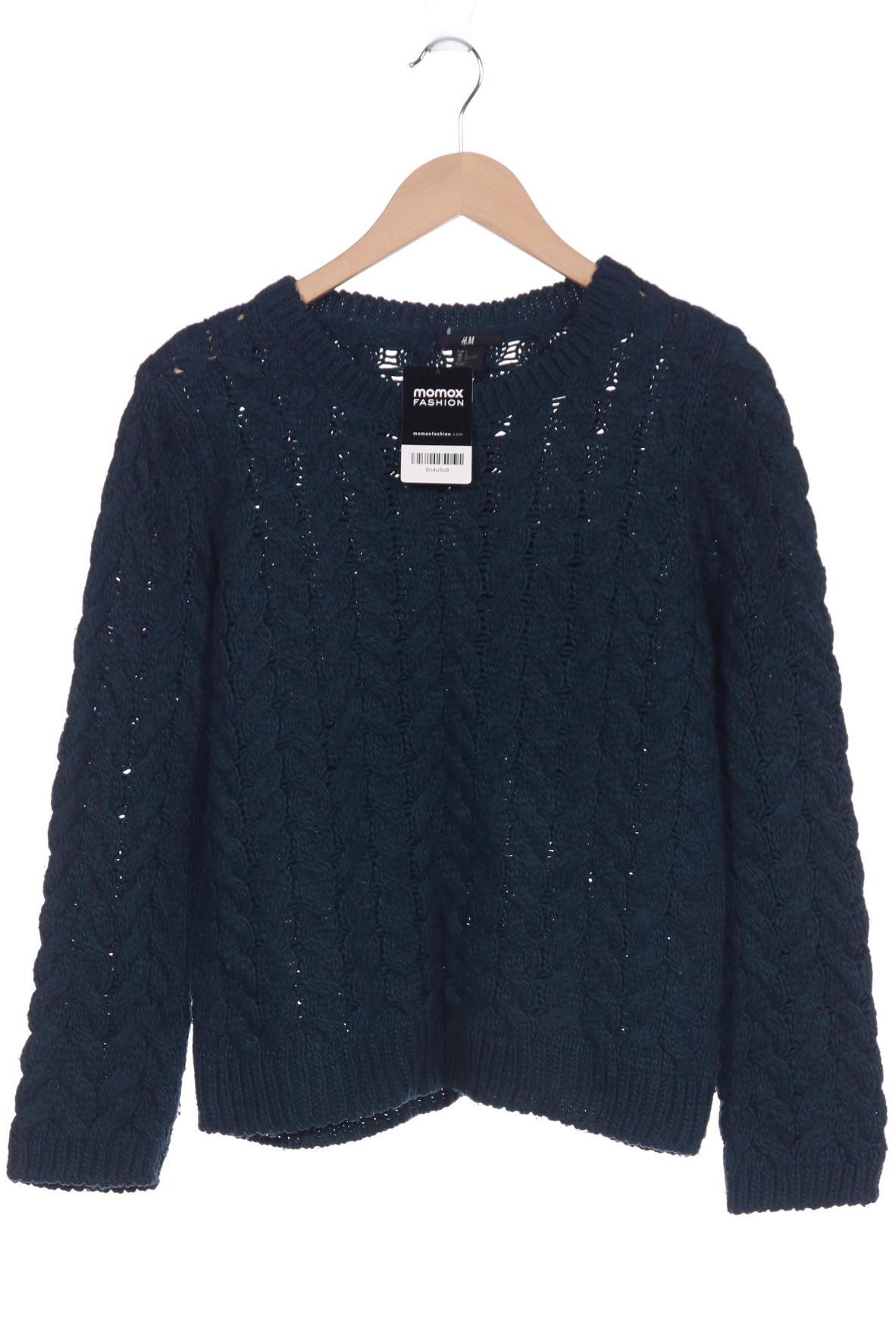 

H&M Damen Pullover, türkis, Gr. 42