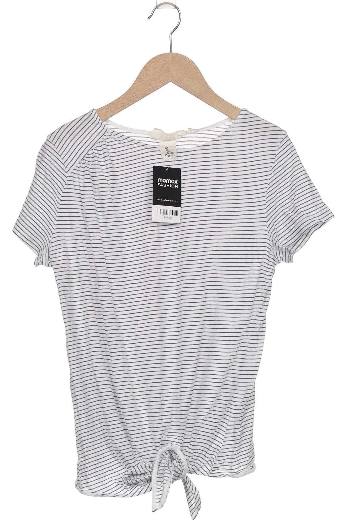 

H&M Damen T-Shirt, weiß, Gr. 36
