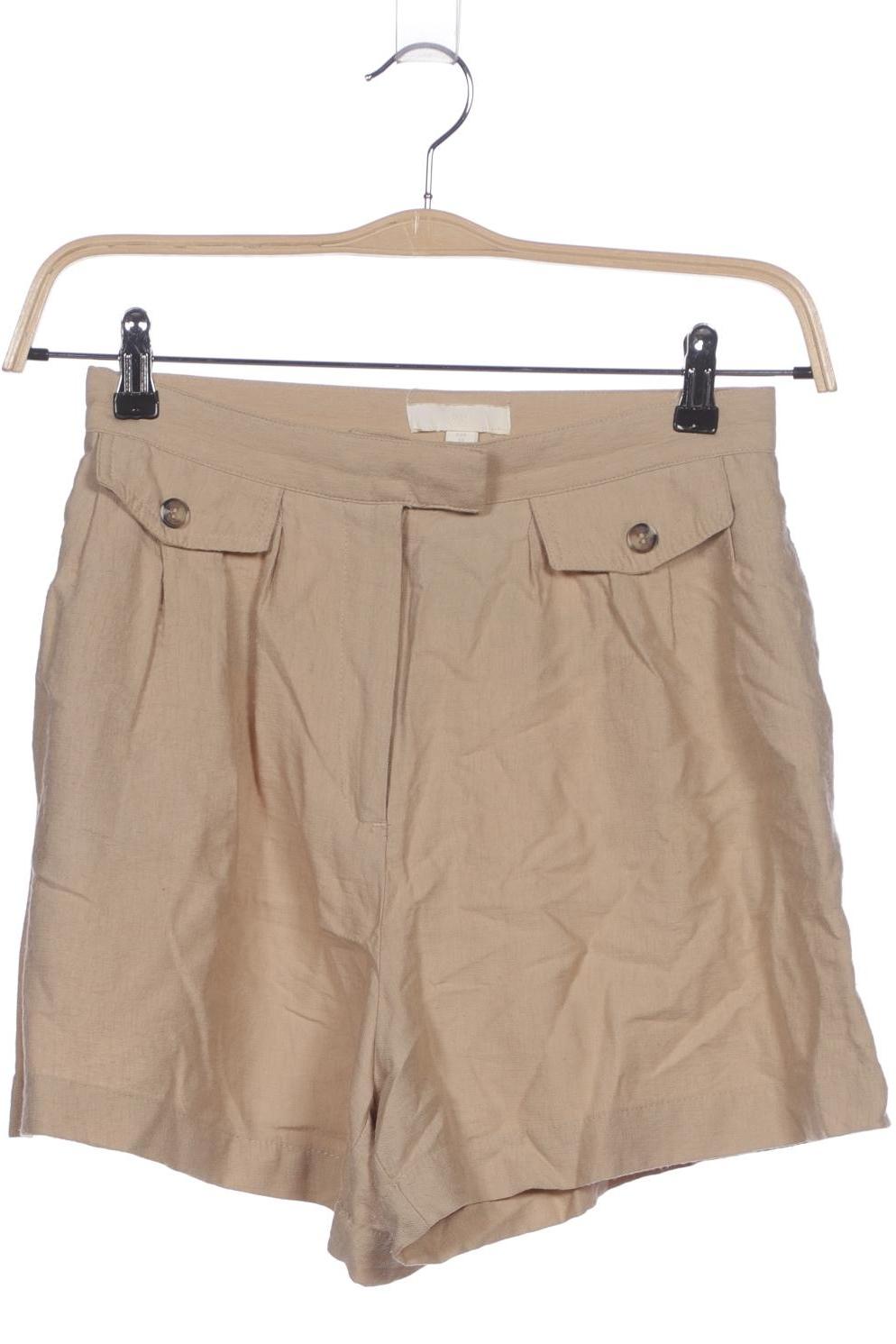 

H&M Damen Shorts, beige, Gr. 38
