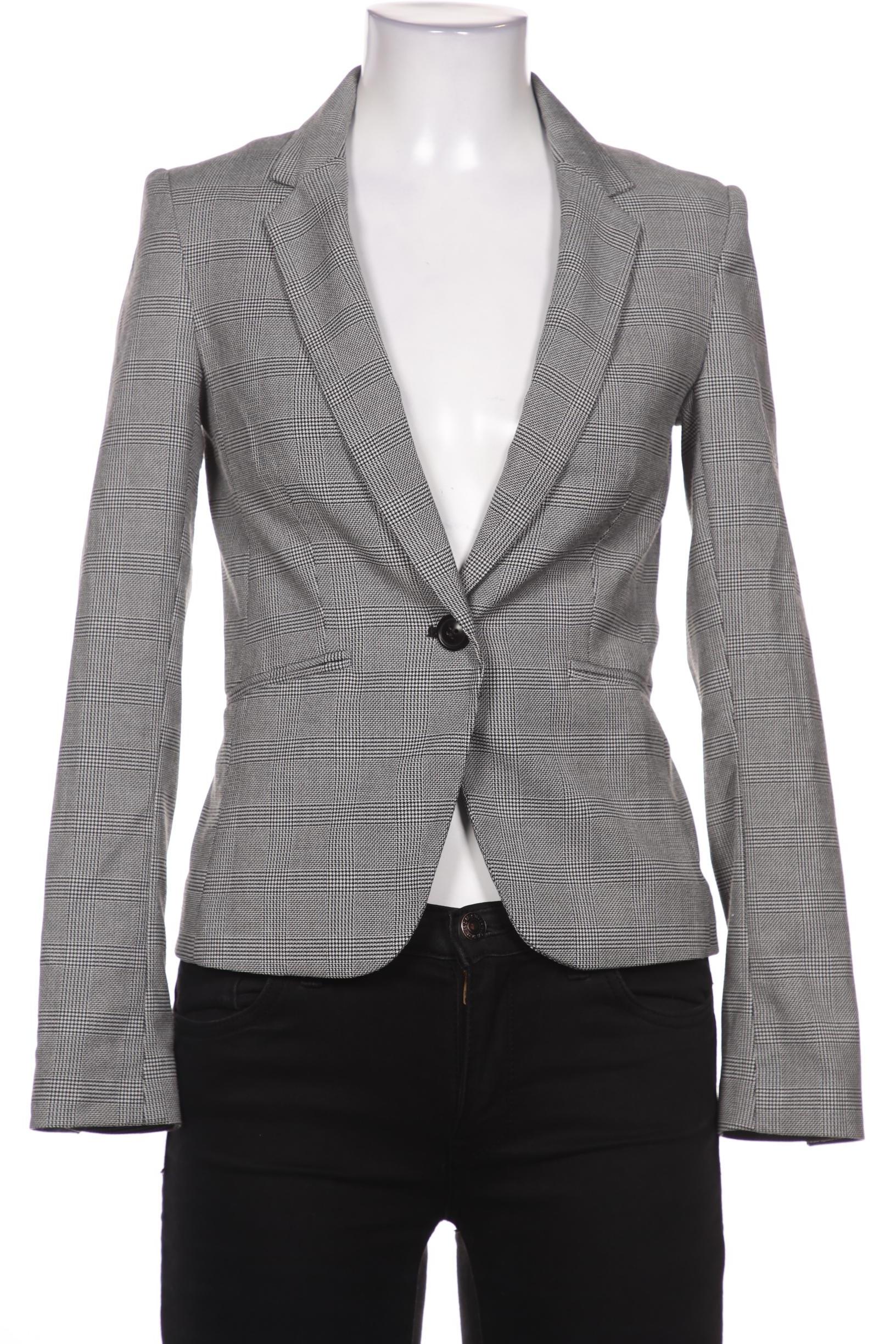 

H&M Damen Blazer, grau, Gr. 34