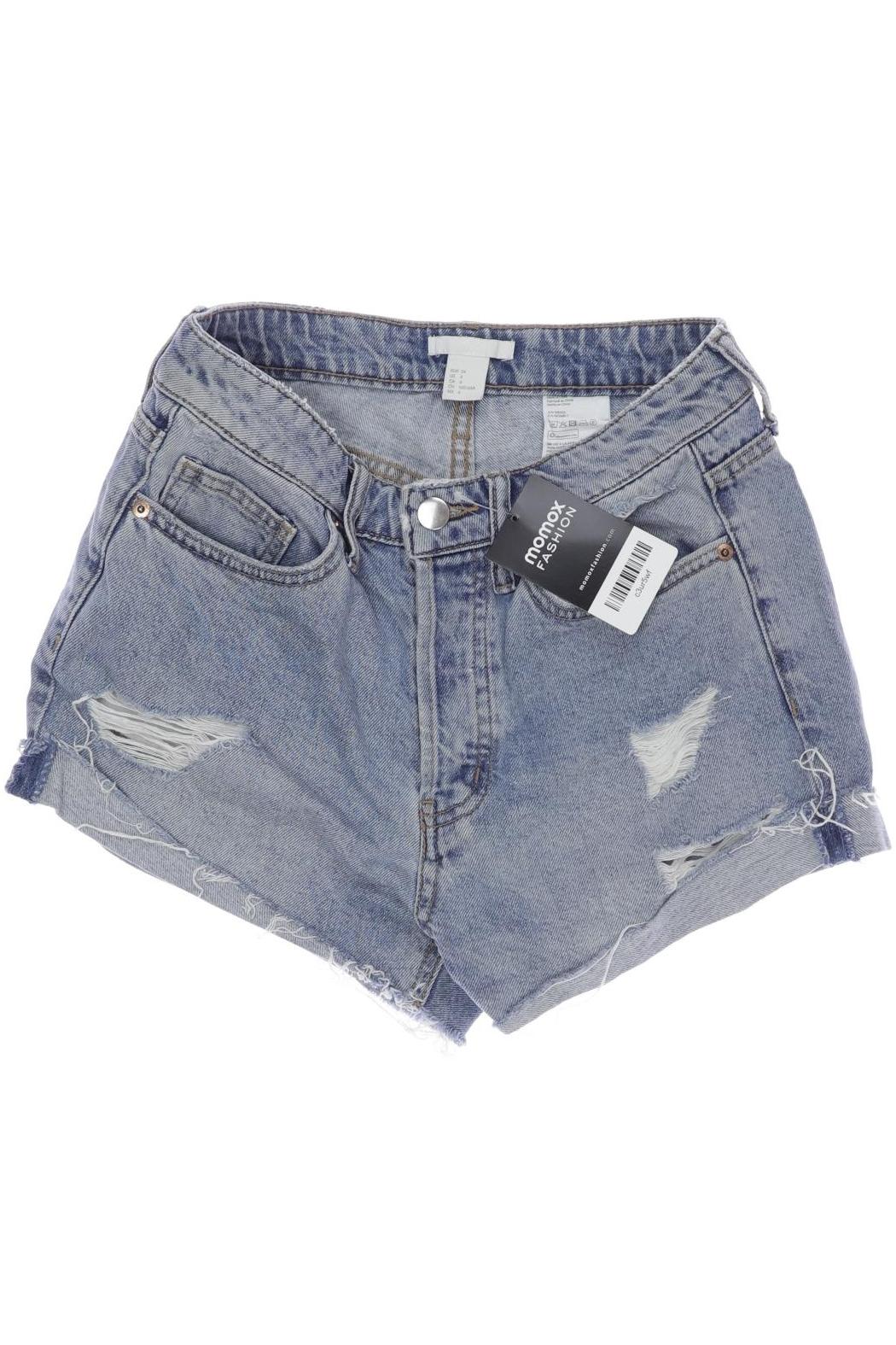 

H&M Damen Shorts, blau, Gr. 34