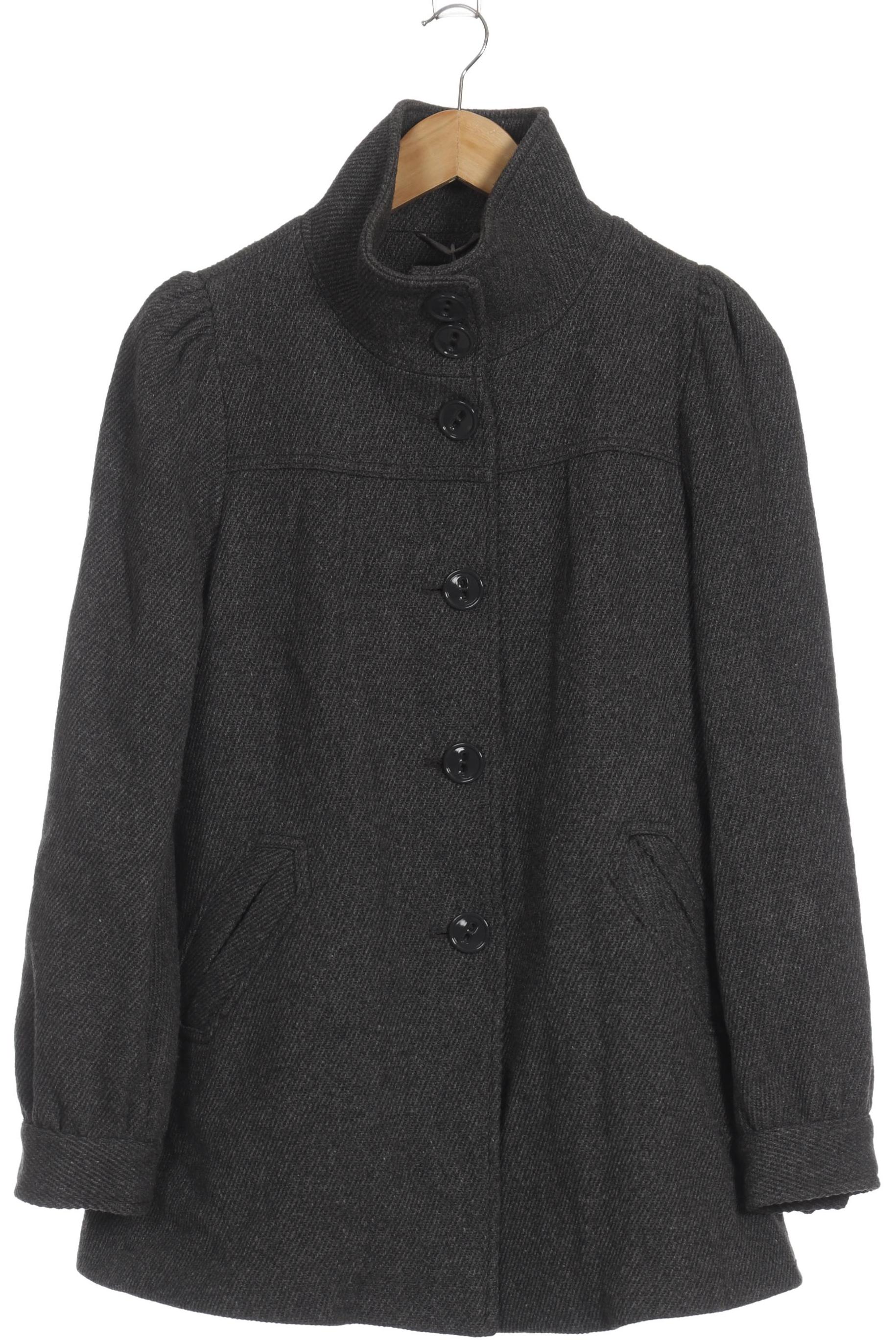 

H&M Damen Mantel, grau, Gr. 34
