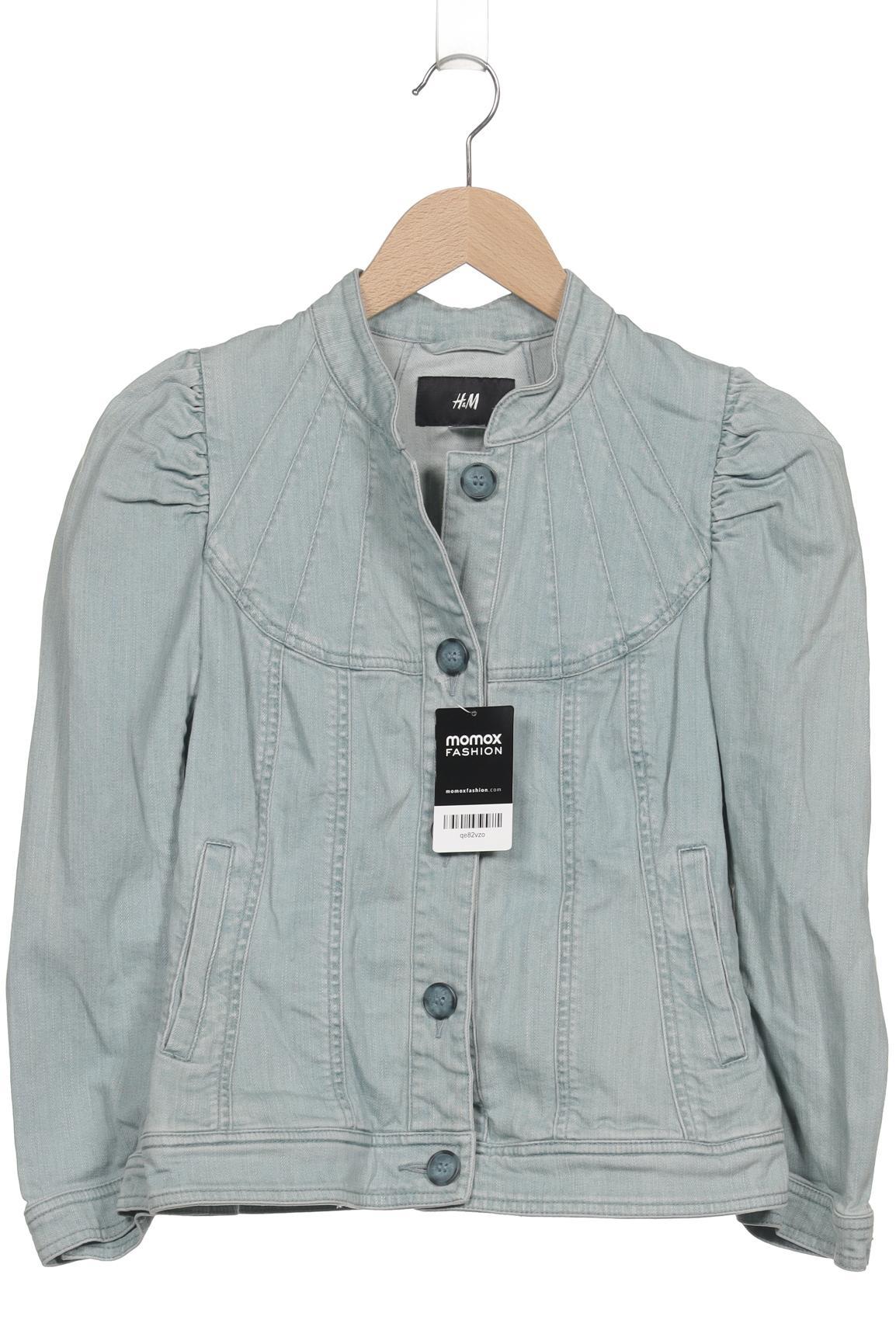 

H&M Damen Jacke, blau, Gr. 40