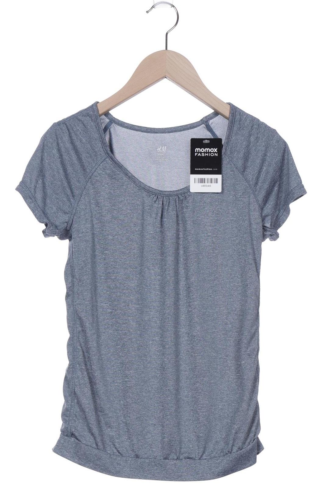 

H&M Damen T-Shirt, blau, Gr. 36