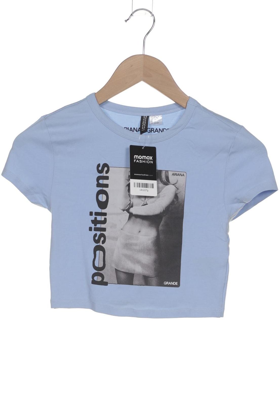 

H&M Damen T-Shirt, hellblau, Gr. 36