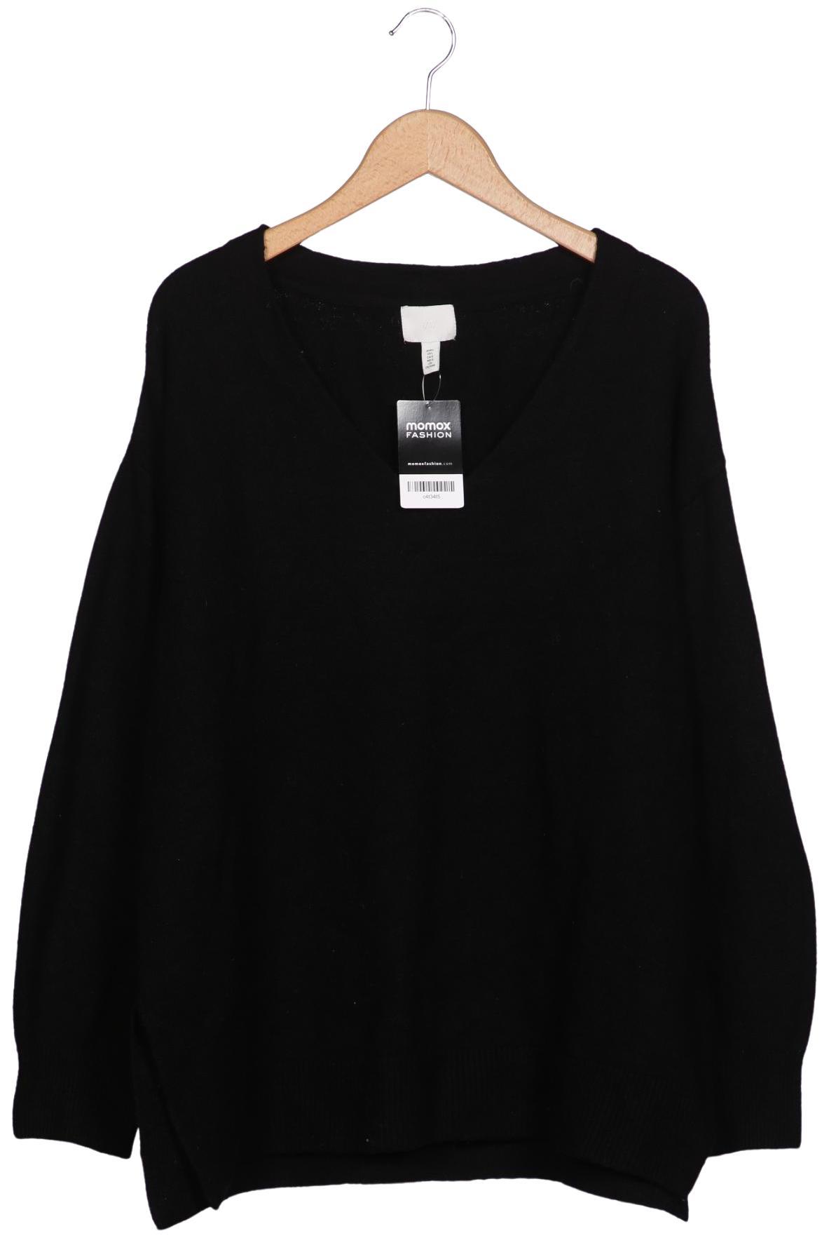 

H&M Damen Pullover, schwarz, Gr. 42