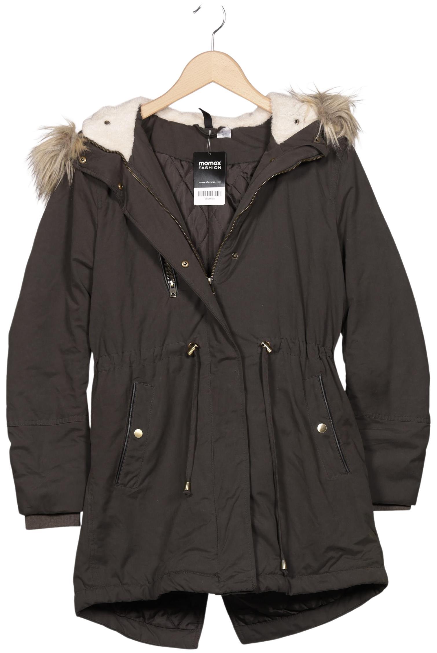 

H&M Damen Mantel, grau, Gr. 36